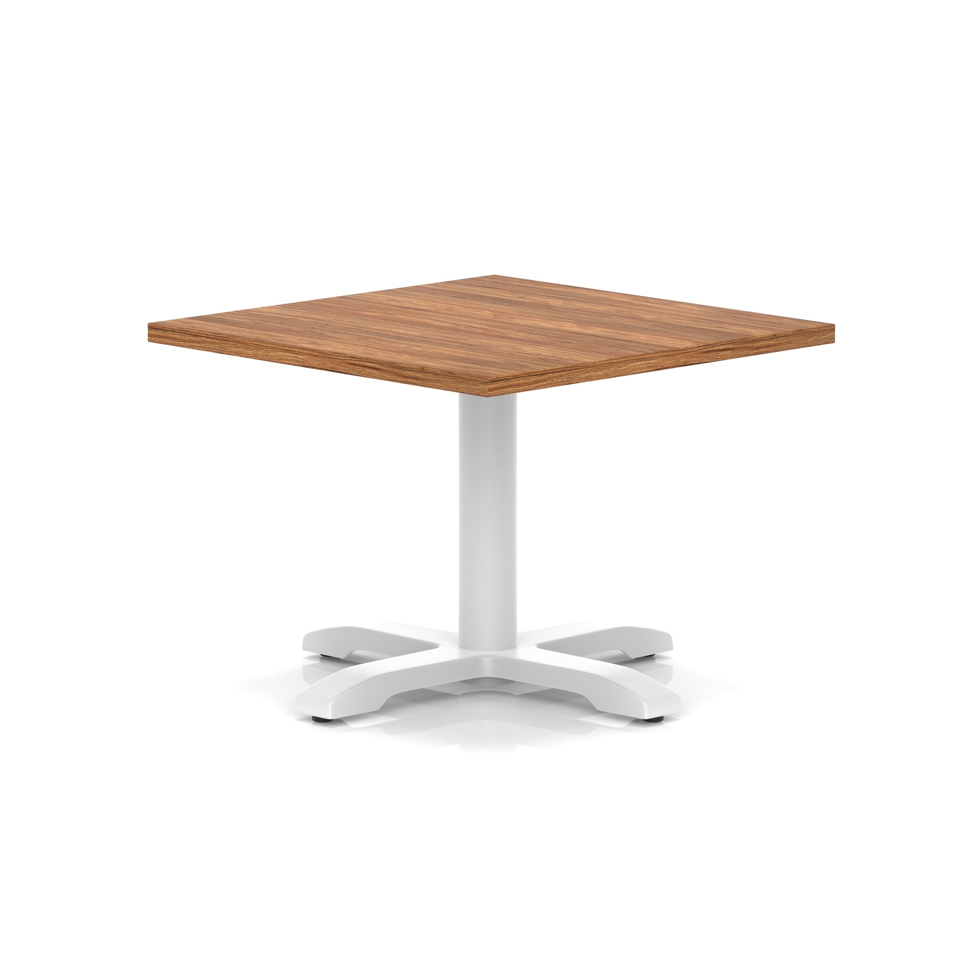 Italia Square Coffee Table With Cross Base