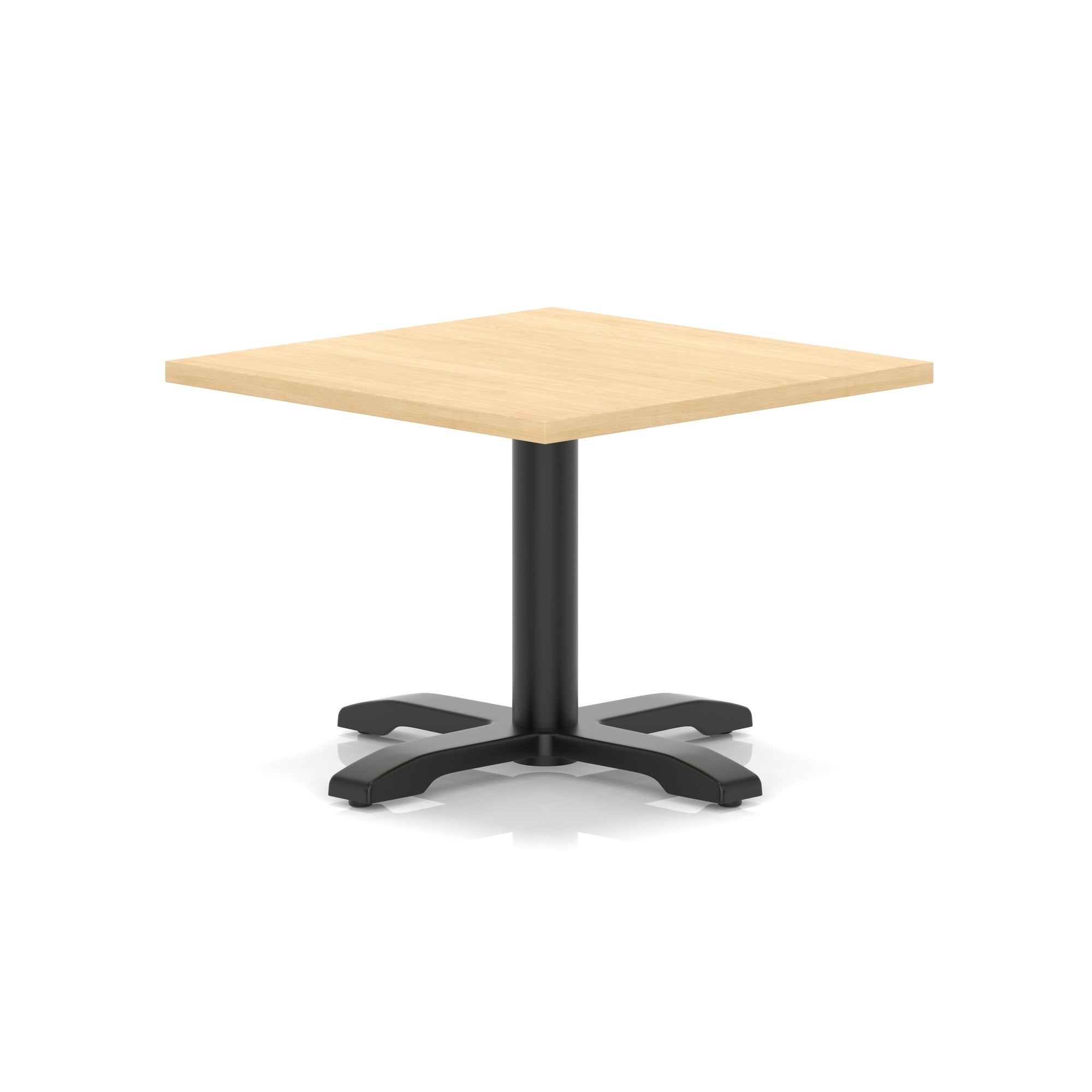 Italia Square Coffee Table With Cross Base