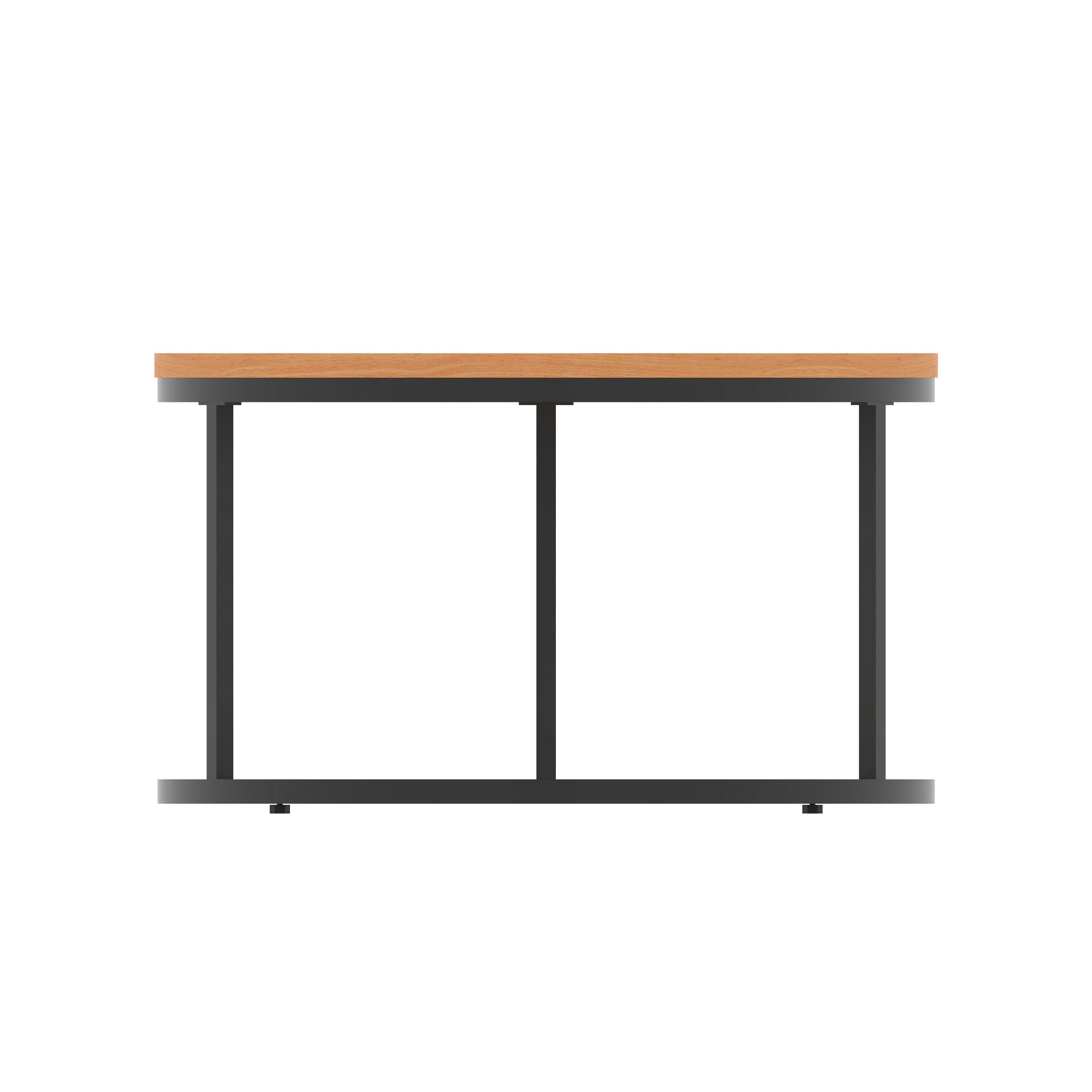 Impulse Round Coffee Table With Metal Frame