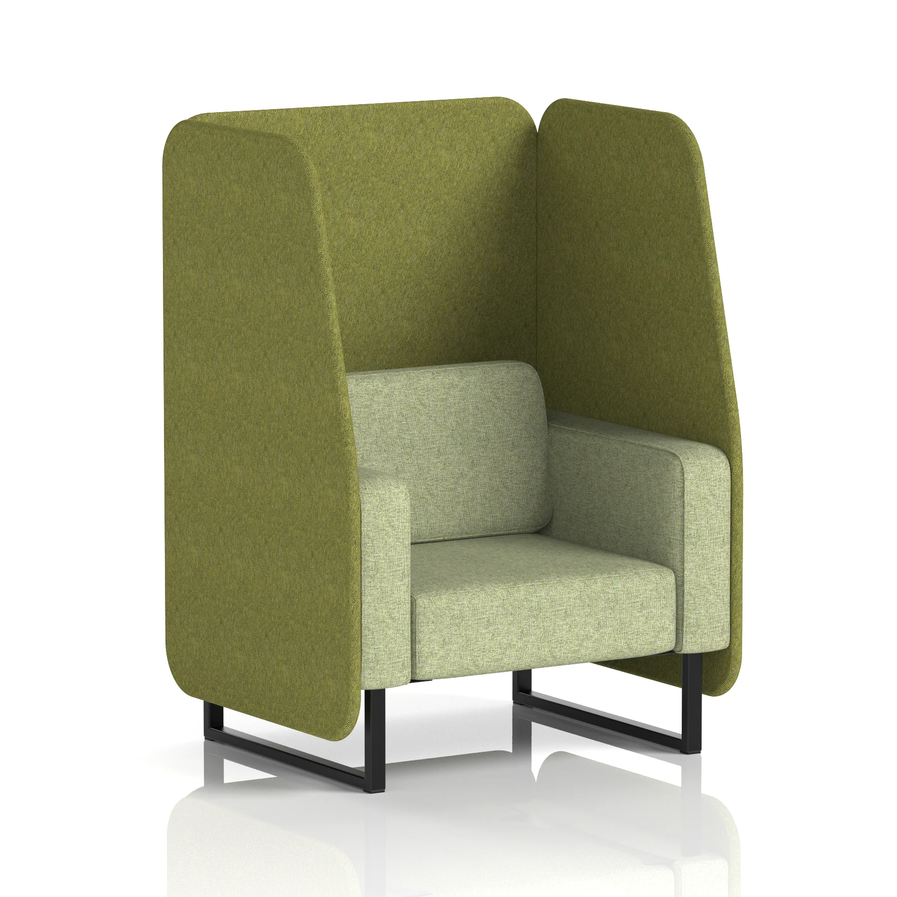 Brixworth Open Booth in Two Tone