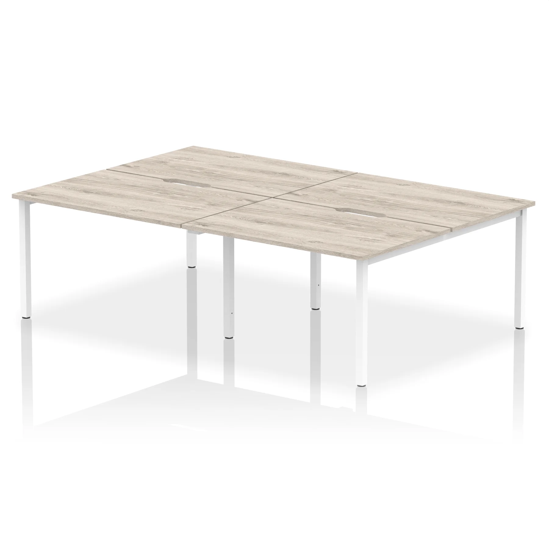Evolve Plus B2B Bench Desk - 4 Person