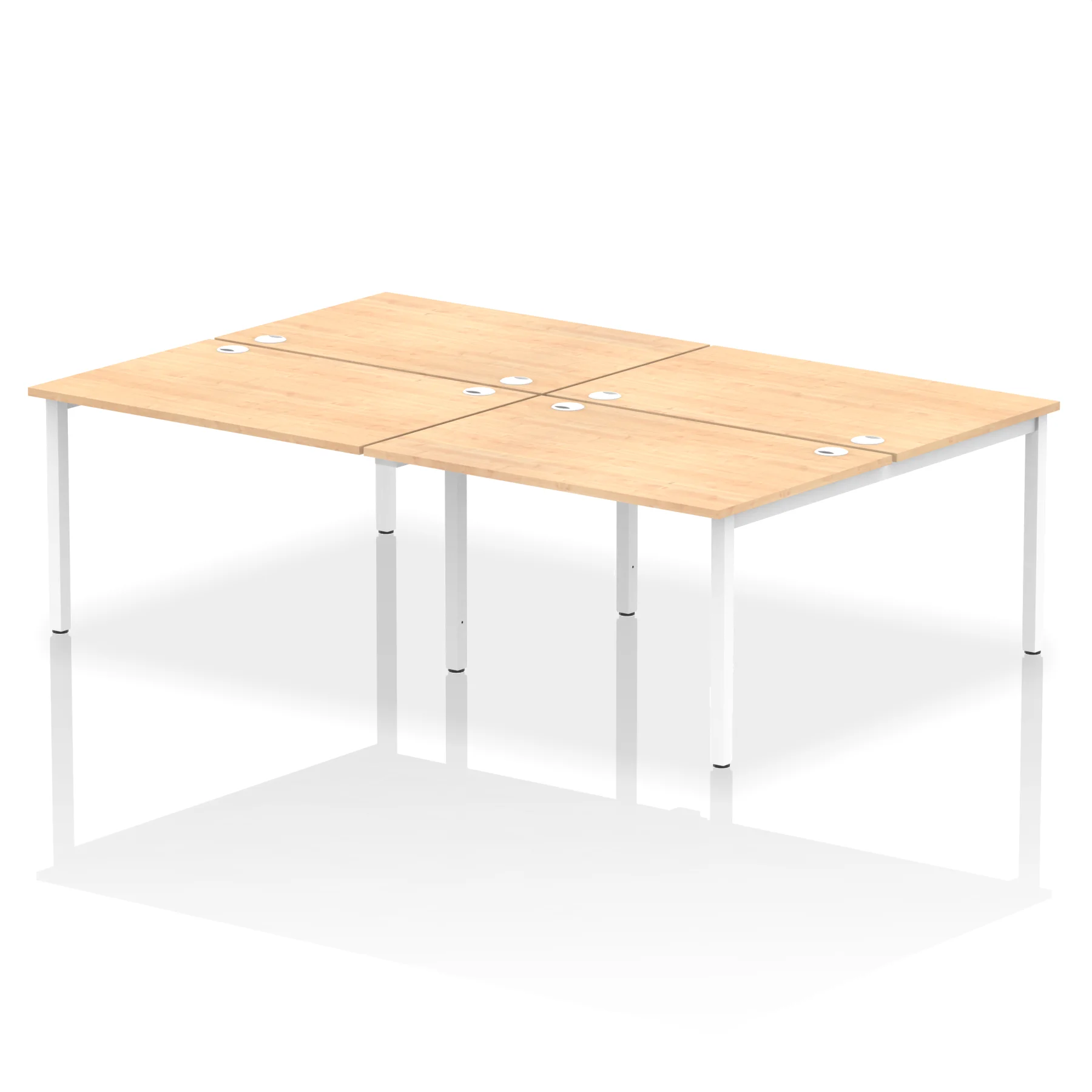 Impulse B2B Bench Desk - 4 Person