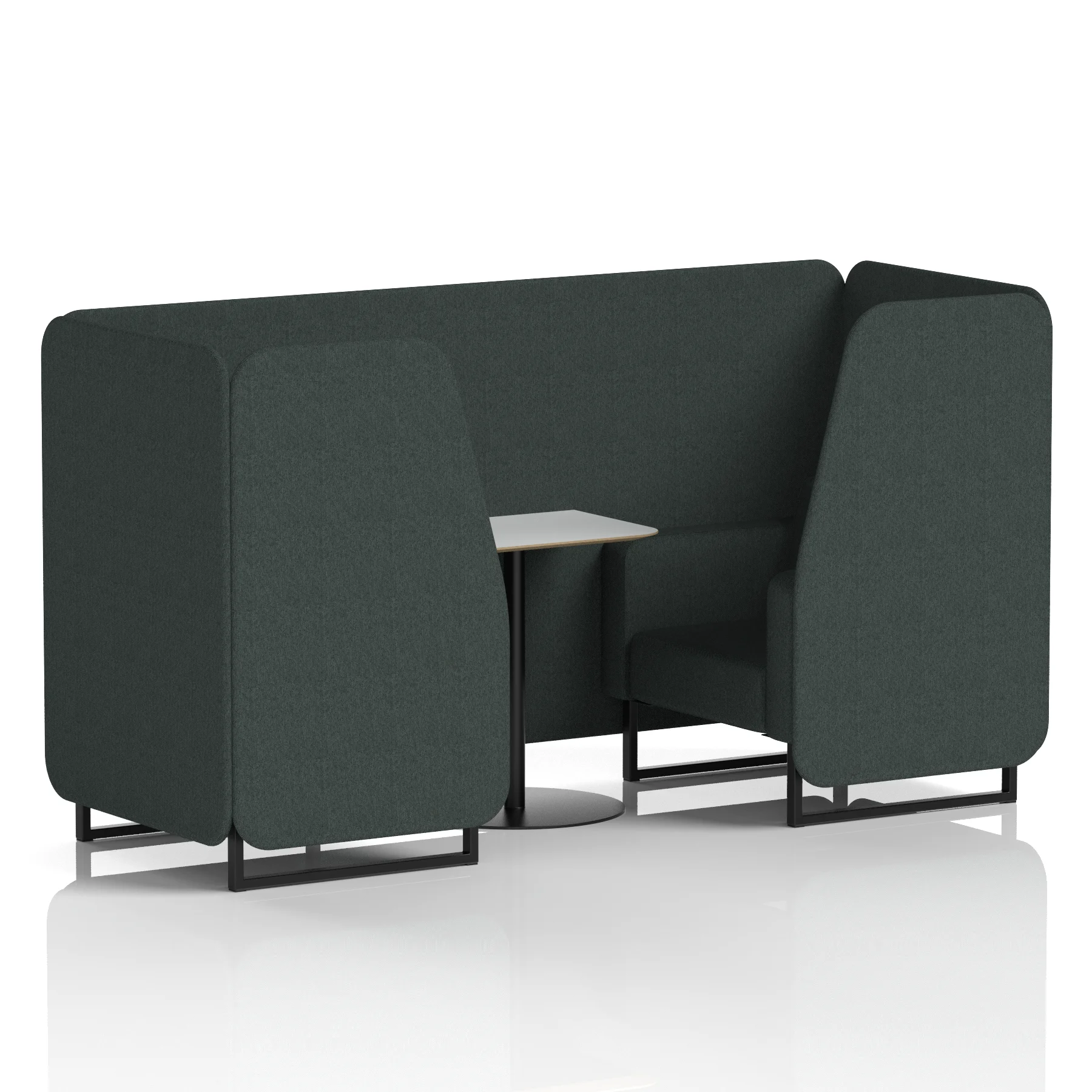 Brixworth Booth With White Table In Single Tone