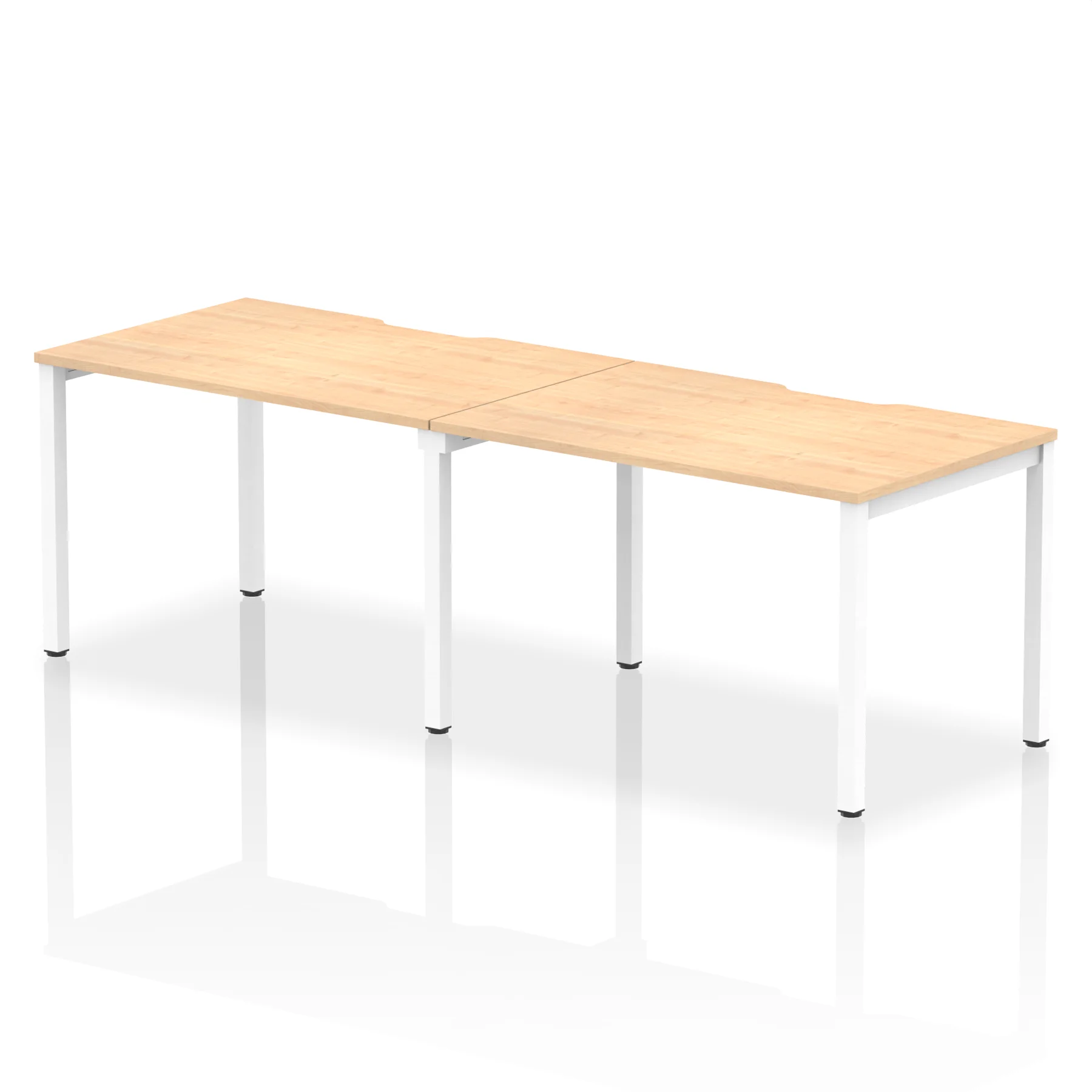 Evolve Plus Single Row Bench Desk - 2 Person