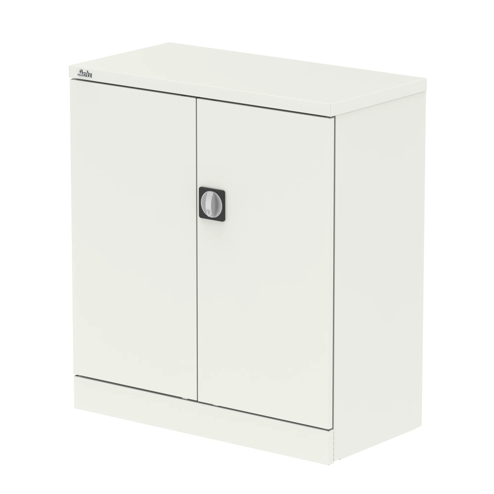 Qube Stationery 2-Door Cupboard With Shelves