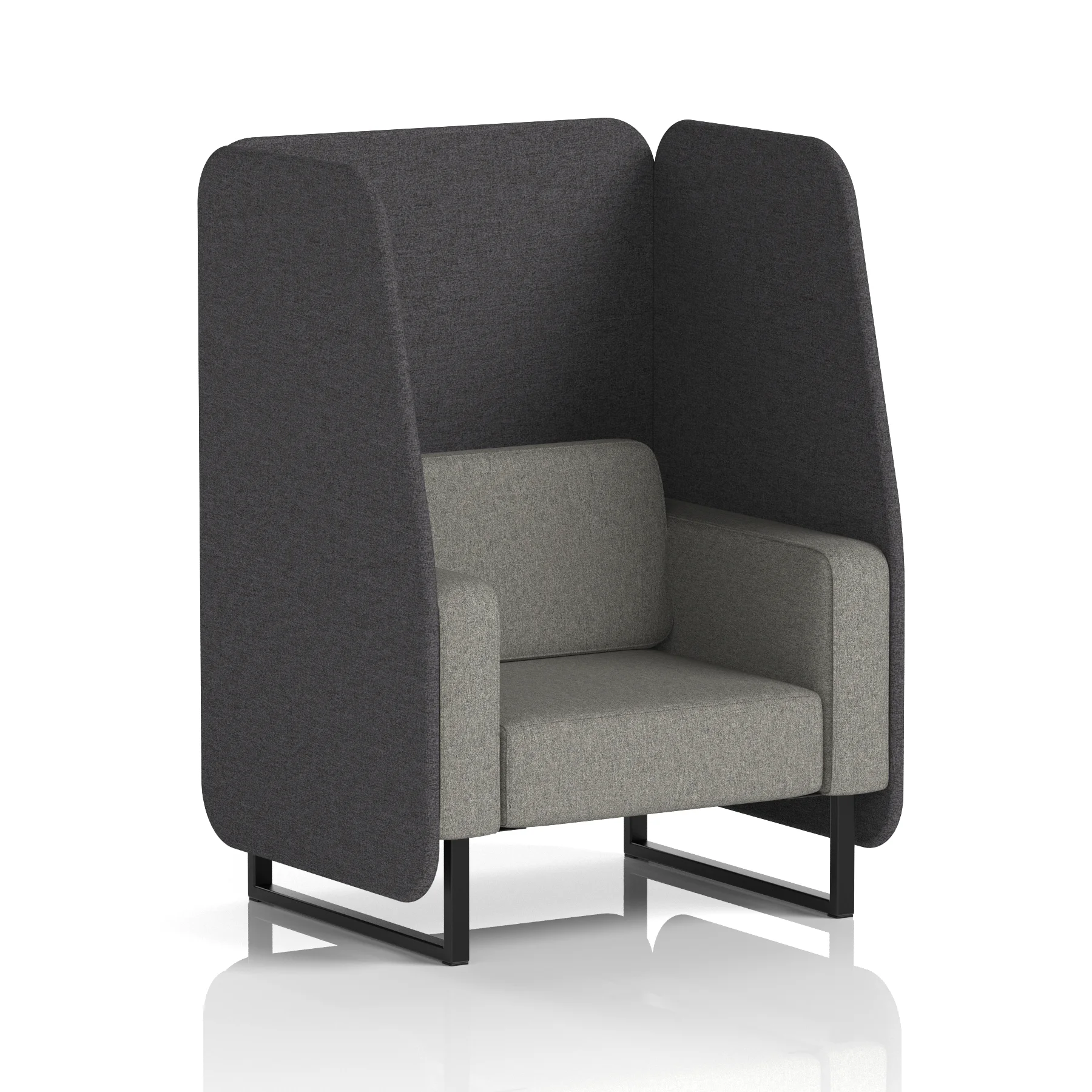Brixworth Open Booth in Two Tone
