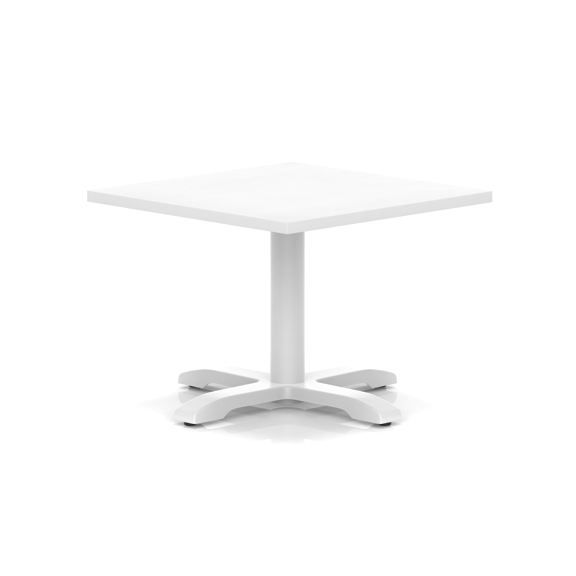 Italia Square Coffee Table With Cross Base