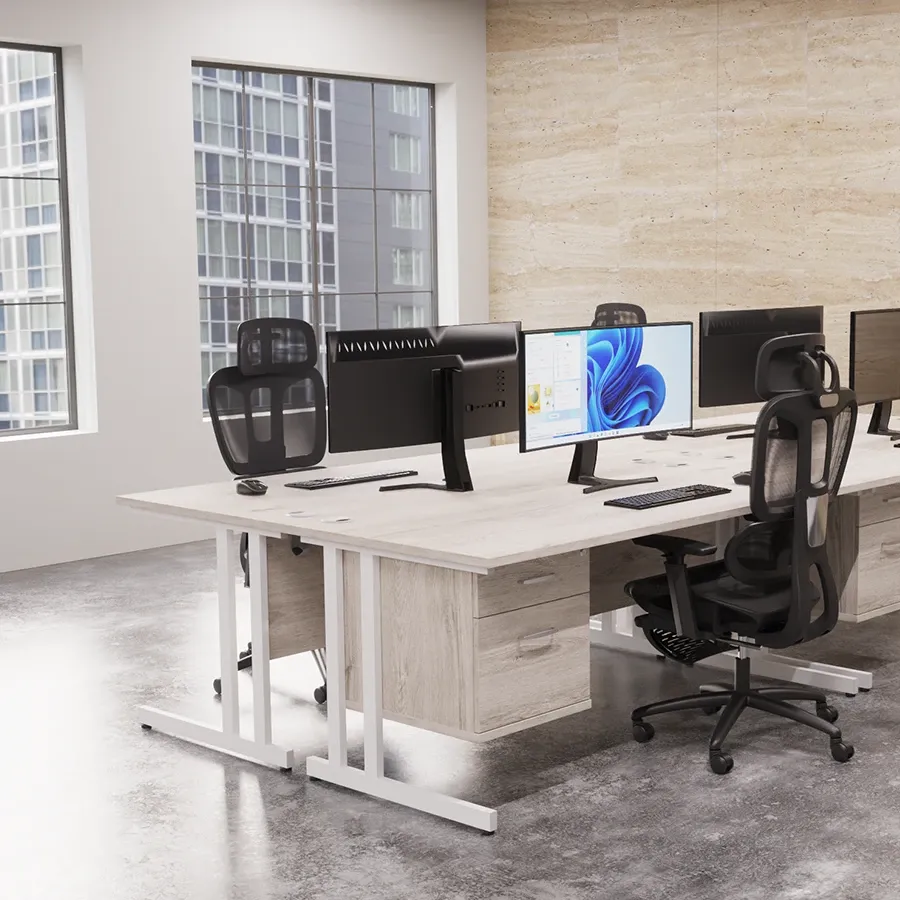 Impulse Cantilever Straight Desks