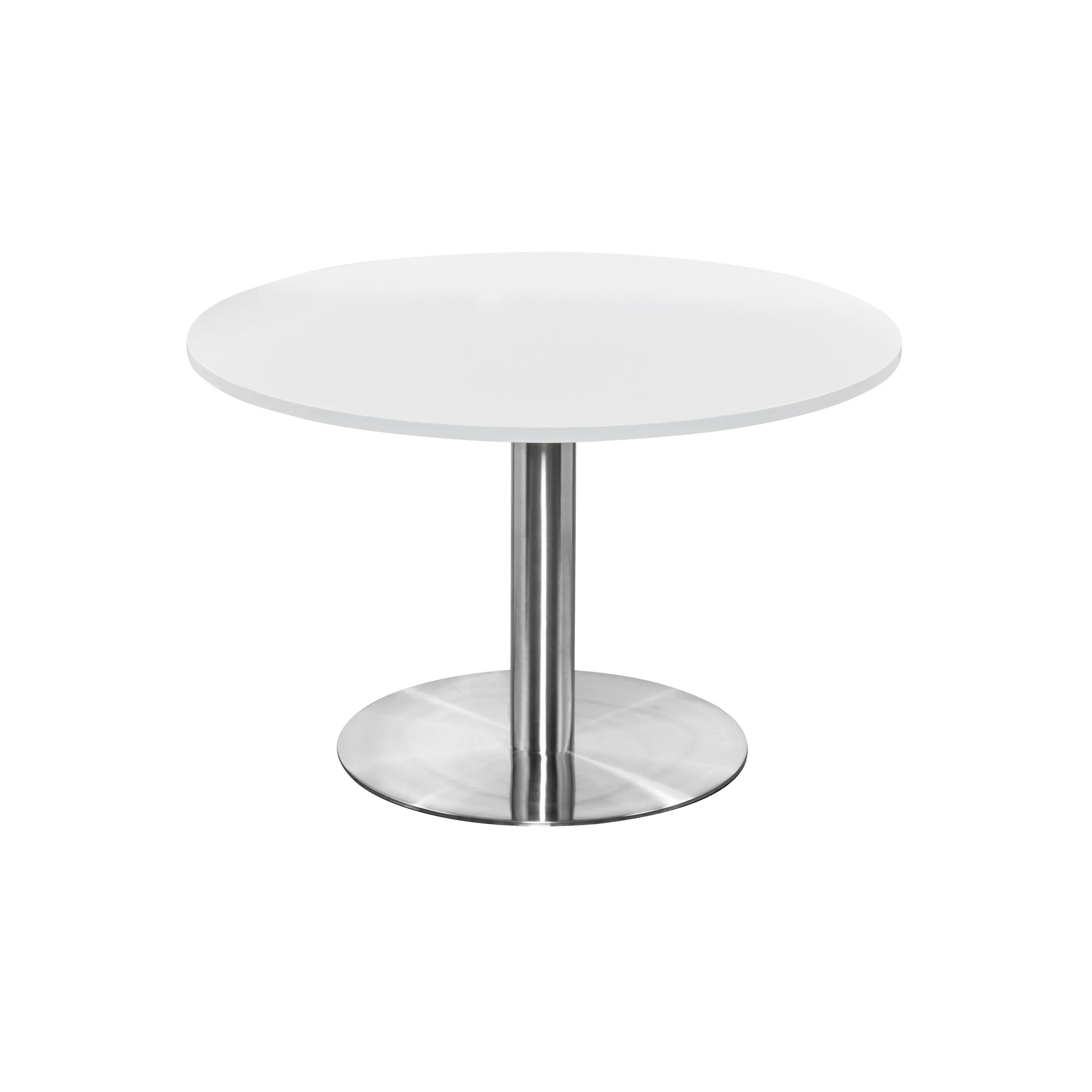 Athena Dining Table, Chrome, Circular, 1200, 750