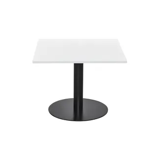 Athena Dining Table, Black, Square, 1000, 750