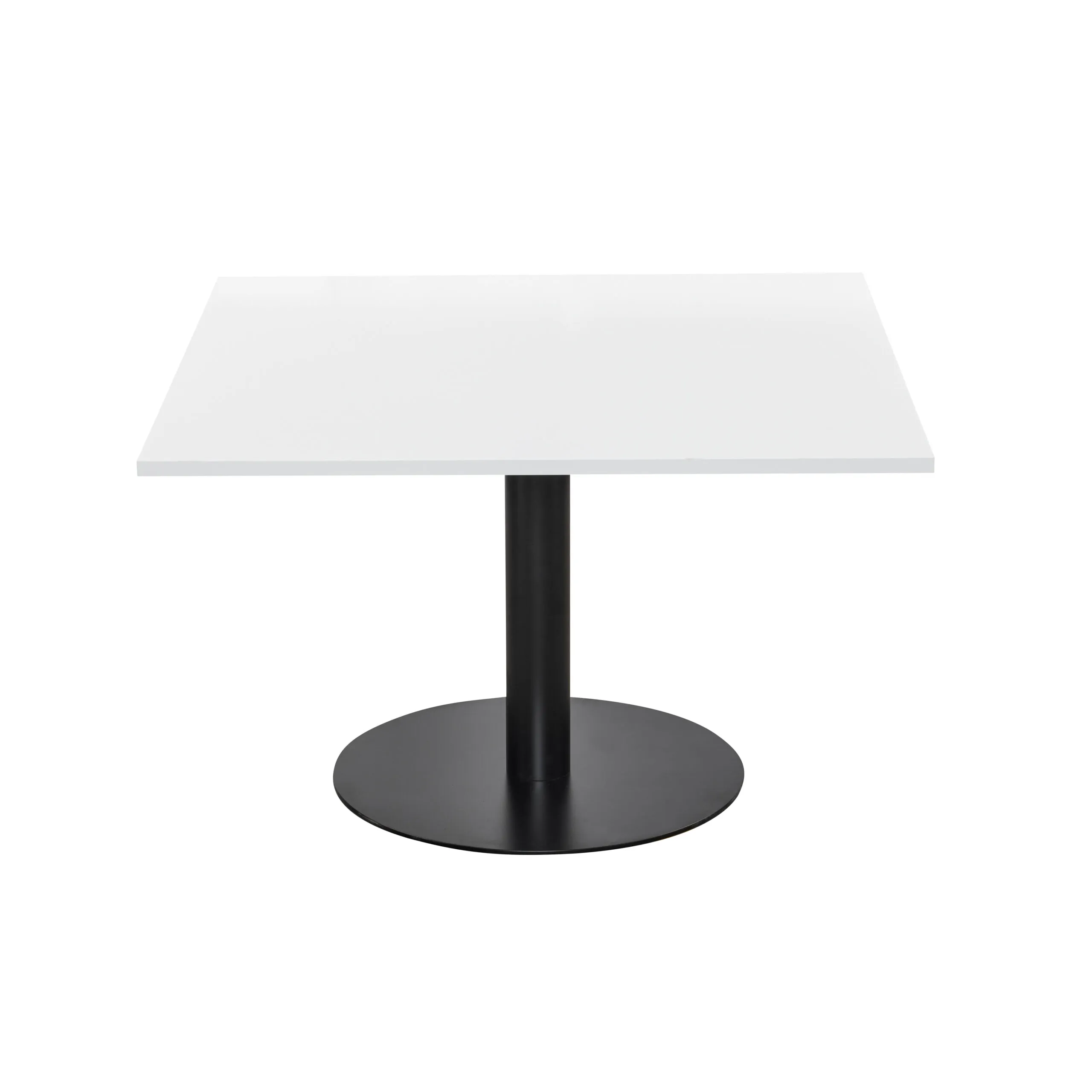 Athena Dining Table, Black, Square, 1200, 750