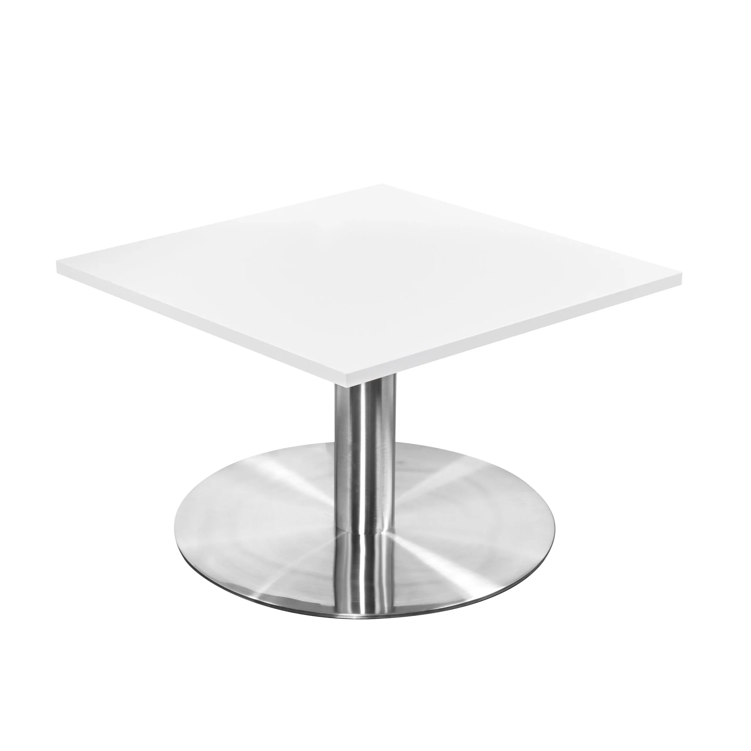 Athena Coffee Table, Chrome, Square, 1000