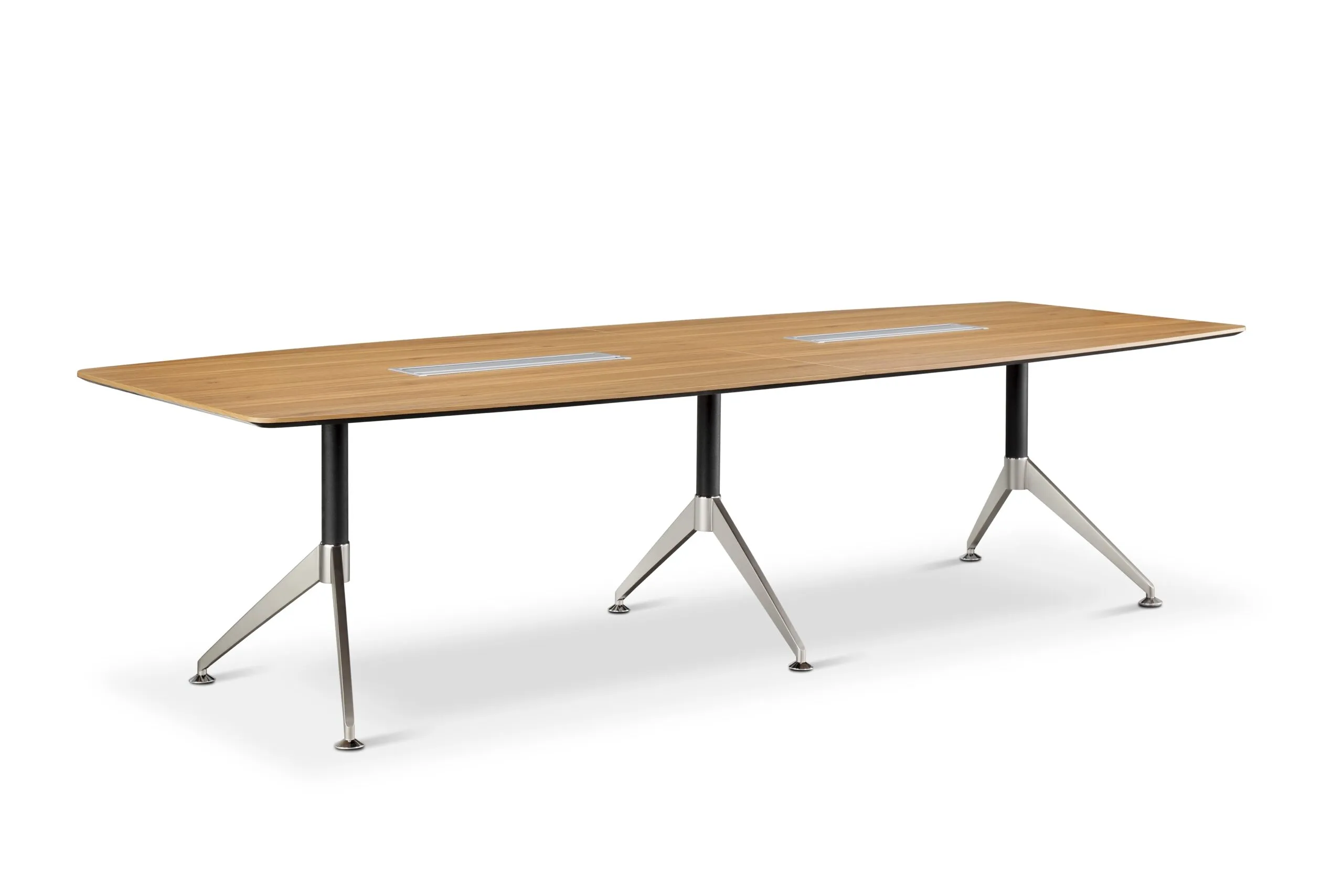 Apollo Executive Boardroom Table, American Black Walnut, 3000×1200