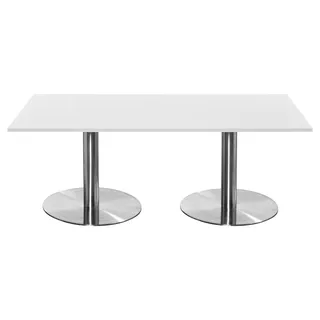 Athena Large Dining Table, 1800, 750, Chrome
