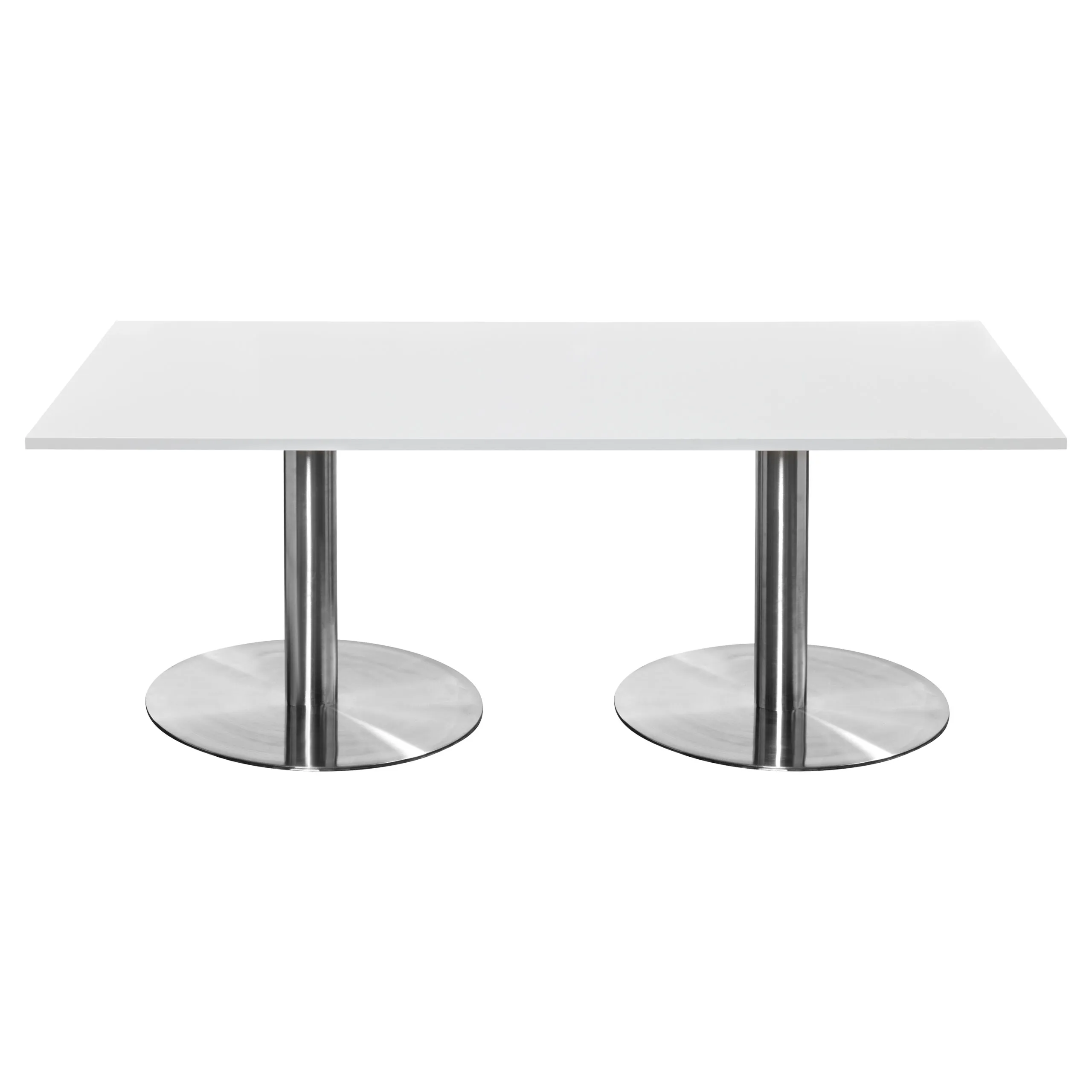Athena Large Dining Table, 1800, 750, Chrome