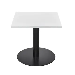 Athena Dining Table, Black, Square, 800, 750