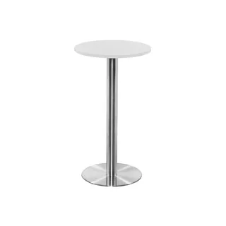 Athena Dining Table, Chrome, Circular, 600, 1075