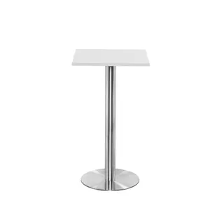 Athena Dining Table, Chrome, Square, 600, 1075
