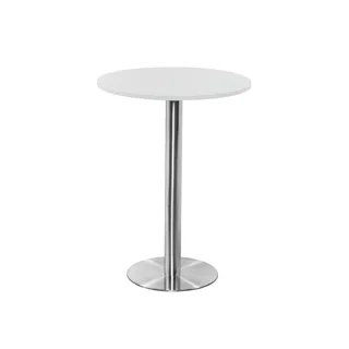 Athena Dining Table, Chrome, Circular, 800, 1075