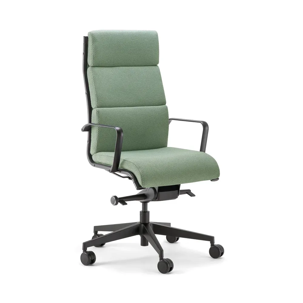 High Back Executive Chair, Olive Green