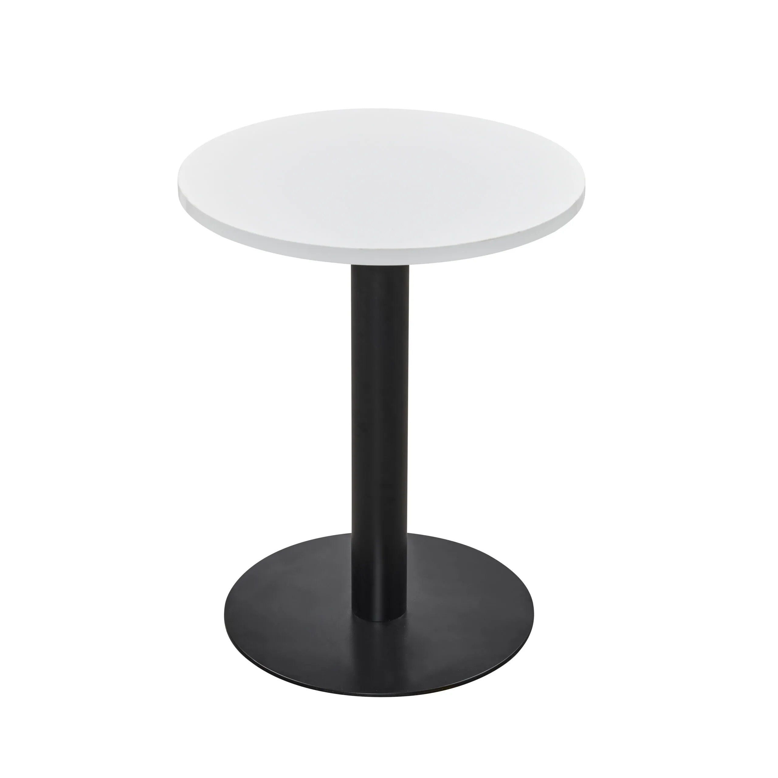 Athena Dining Table, Black, Circular, 600, 750