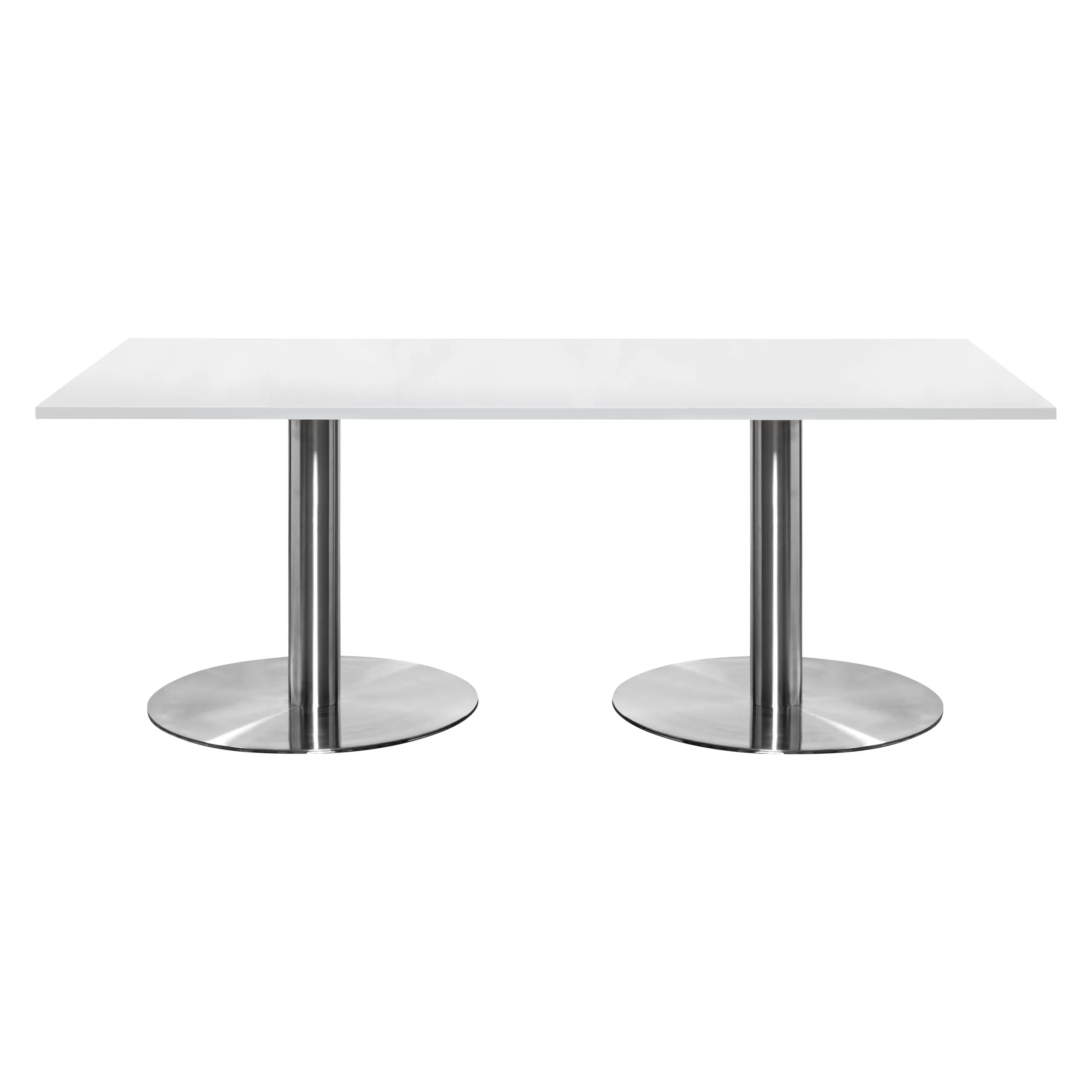 Athena Large Dining Table, 2000, 750, Chrome
