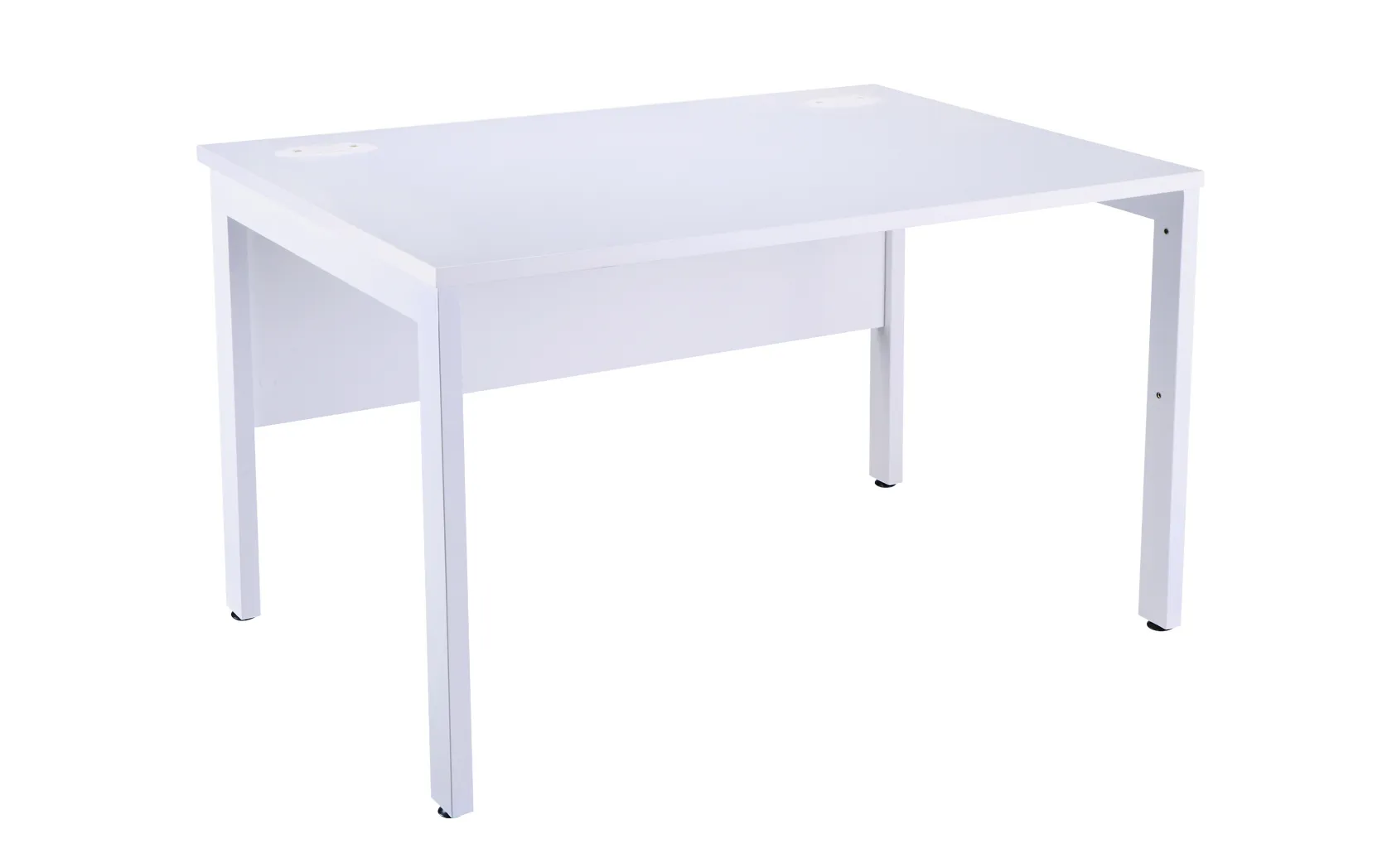 Cambio Single Bench Desk, 1200, White, White