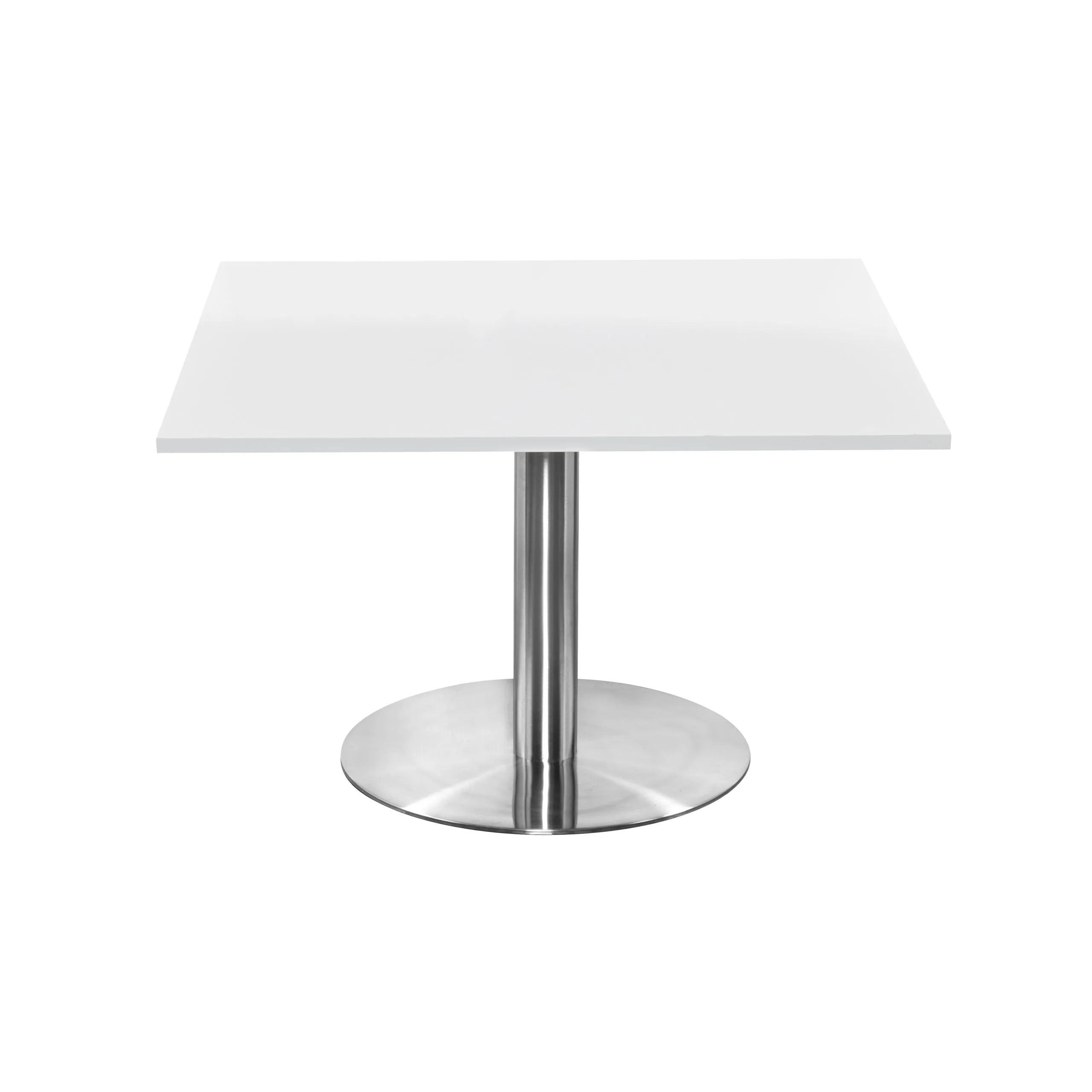 Athena Dining Table, Chrome, Square, 1200, 750