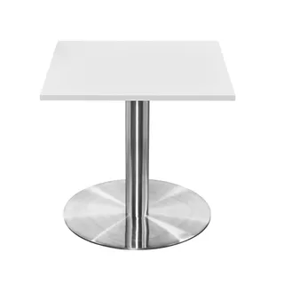 Athena Dining Table, Chrome, Square, 800, 750
