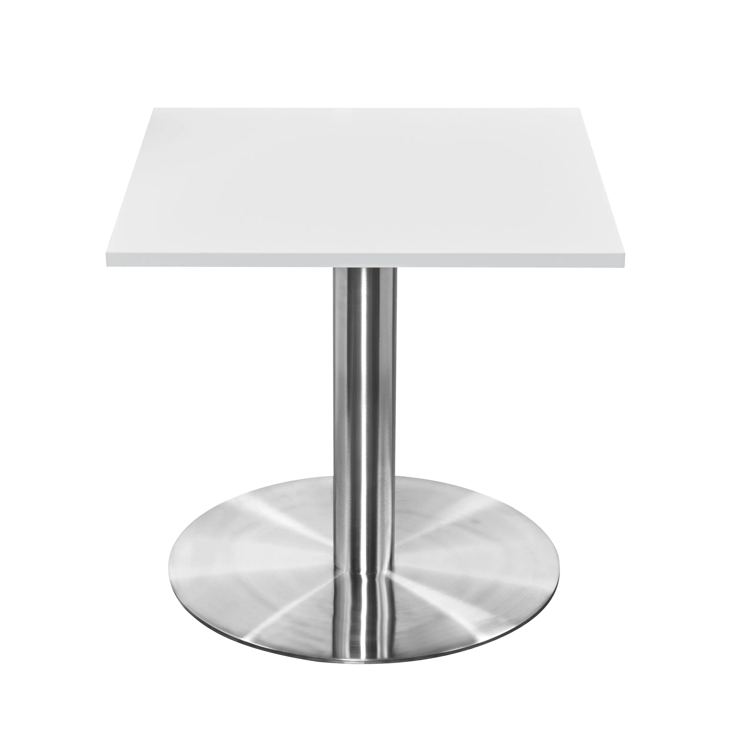 Athena Dining Table, Chrome, Square, 800, 750
