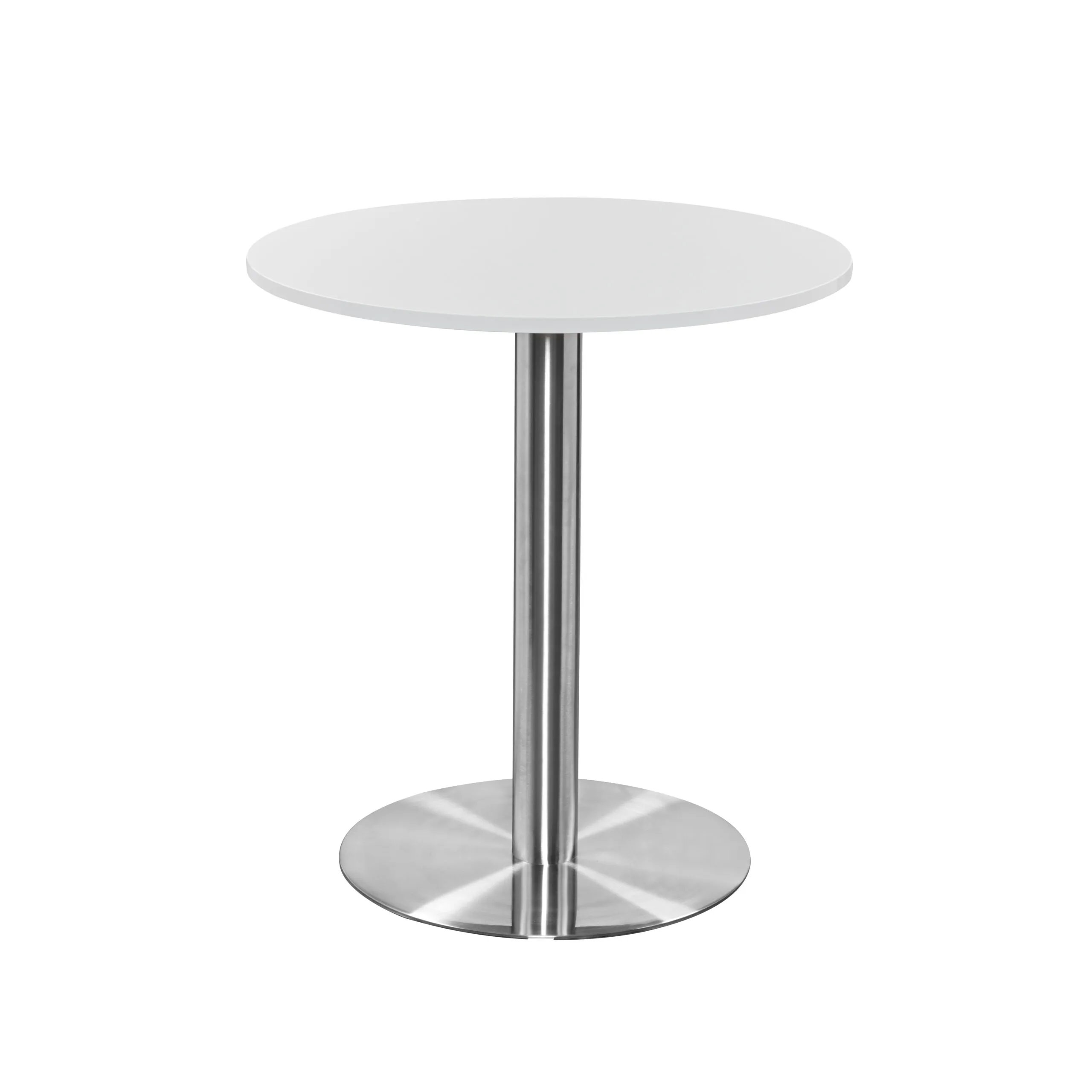 Athena Dining Table, Chrome, Circular, 1000, 1075