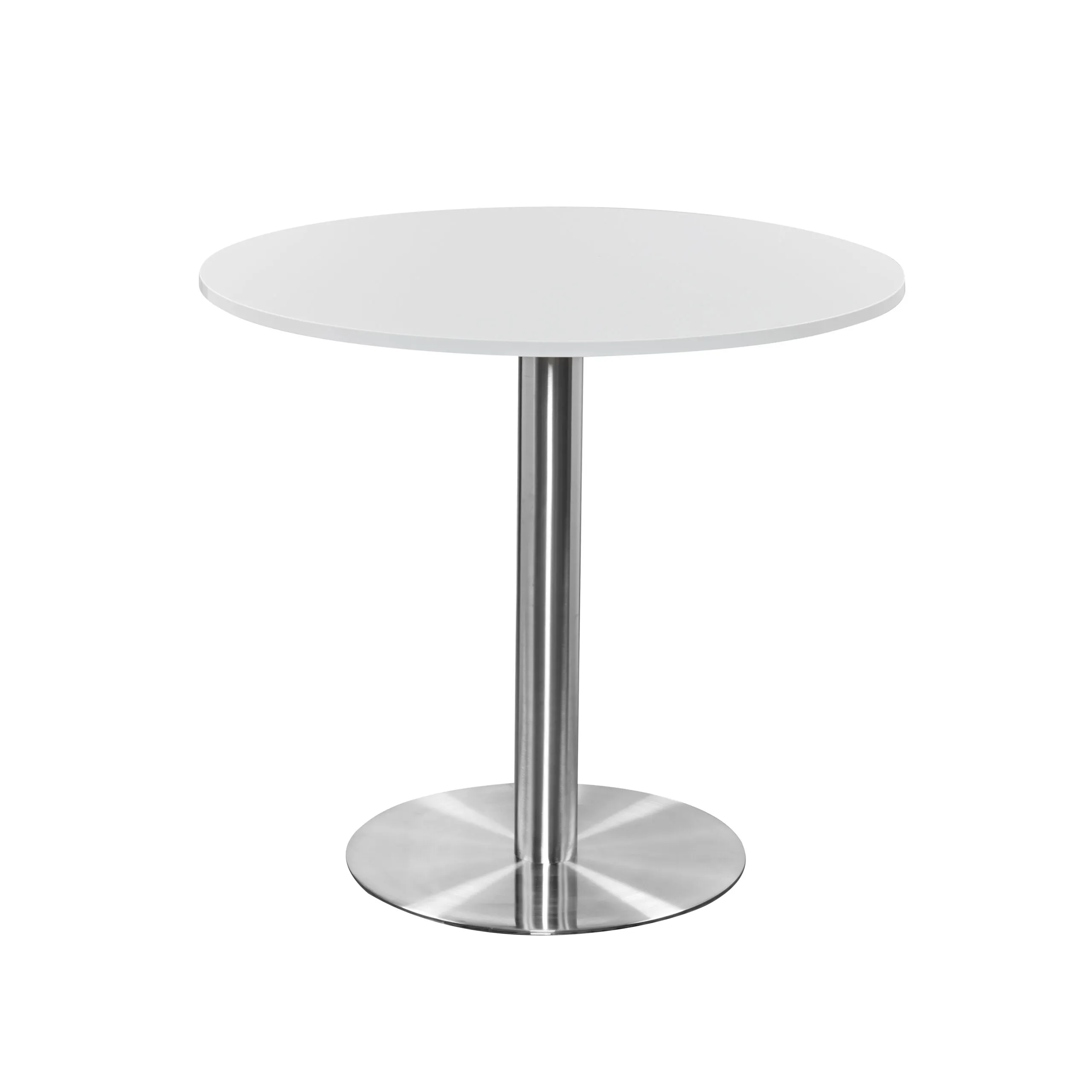 Athena Dining Table, Chrome, Circular, 1200, 1075