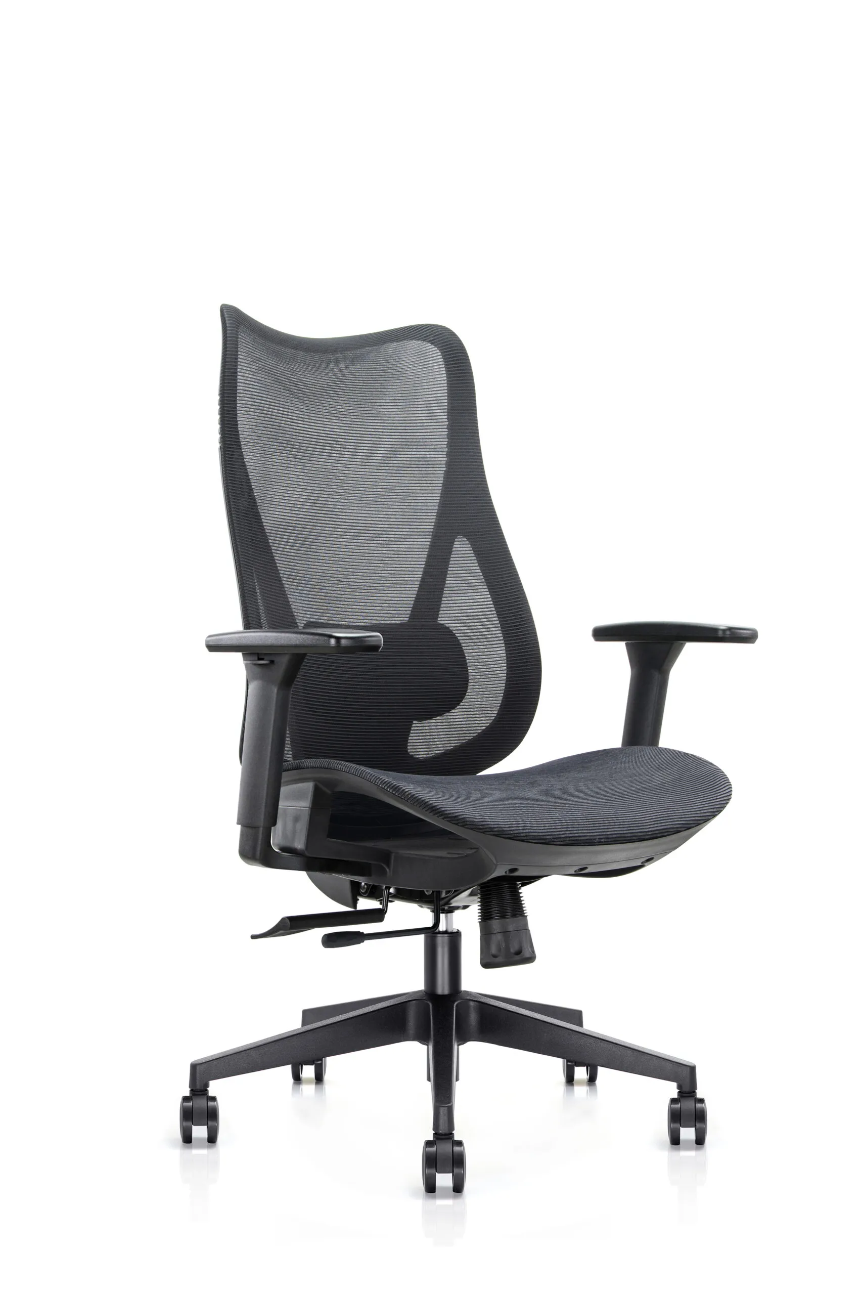 Mala High Back Mesh Ergonomic Chair, High Back, Nylon Black Base