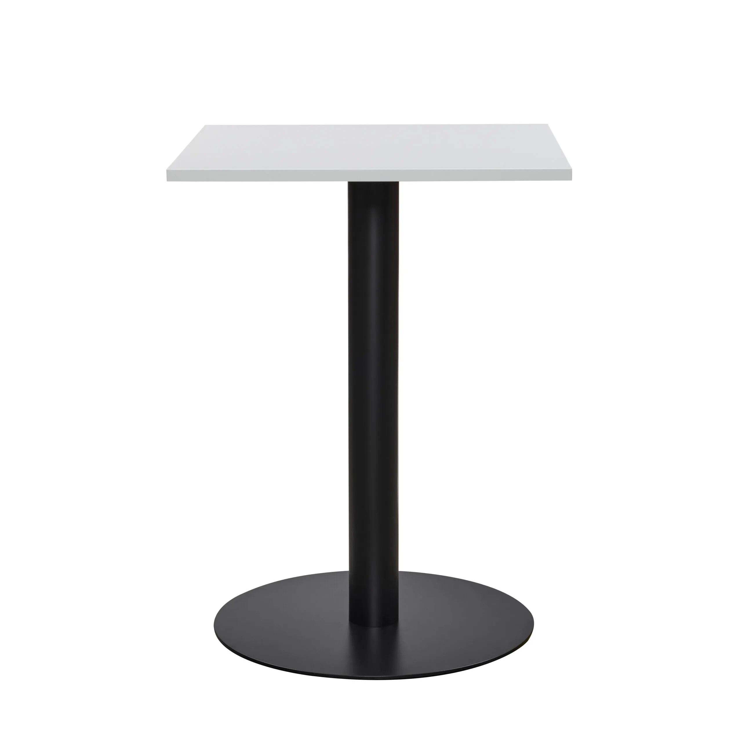 Athena Dining Table, Black, Square, 800, 1075