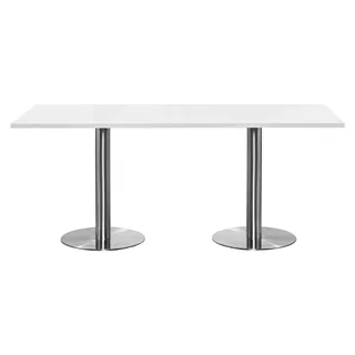 Athena Large Dining Table, 2000, 1075, Chrome
