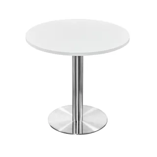 Athena Dining Table, Chrome, Circular, 800, 750