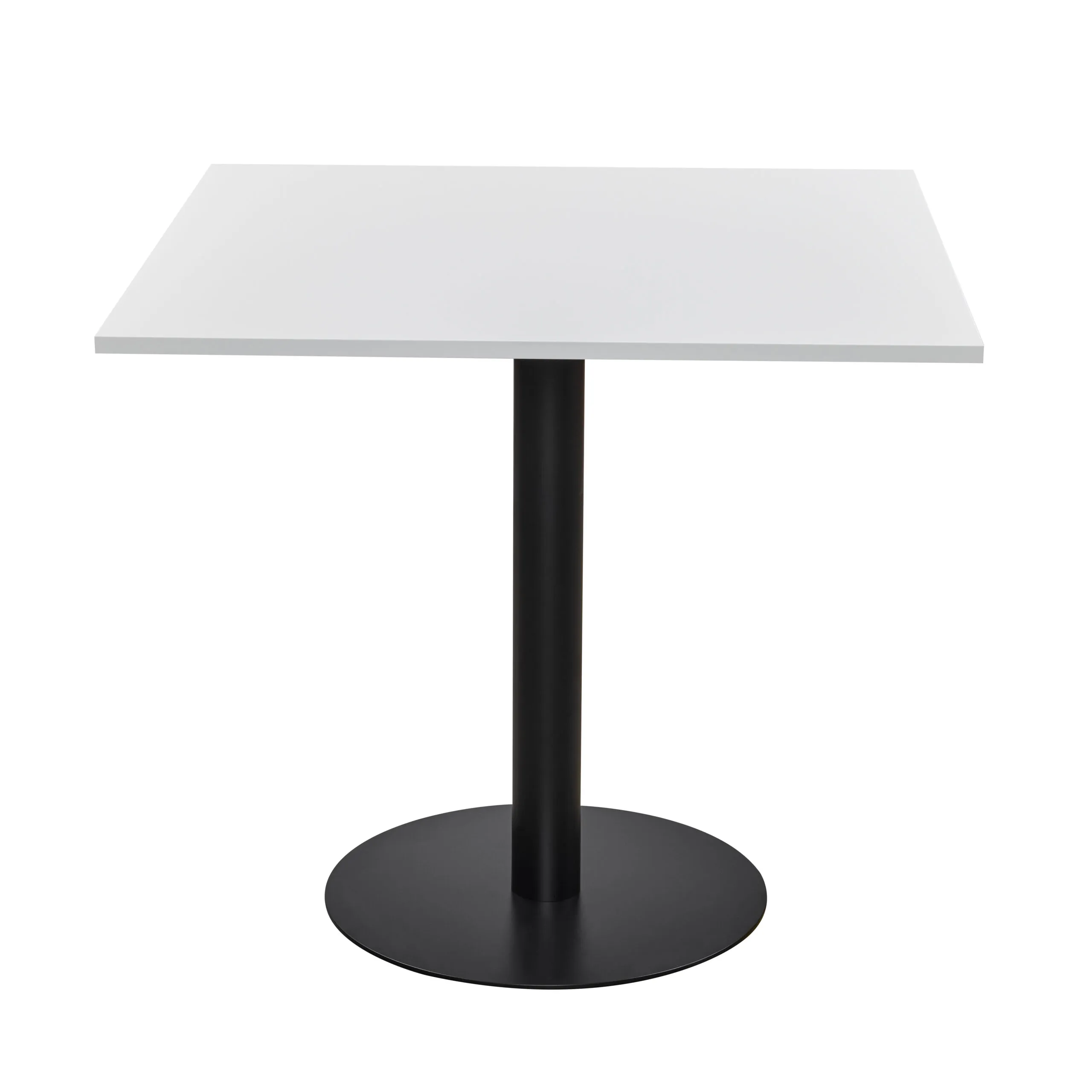 Athena Dining Table, Black, Square, 1200, 1075