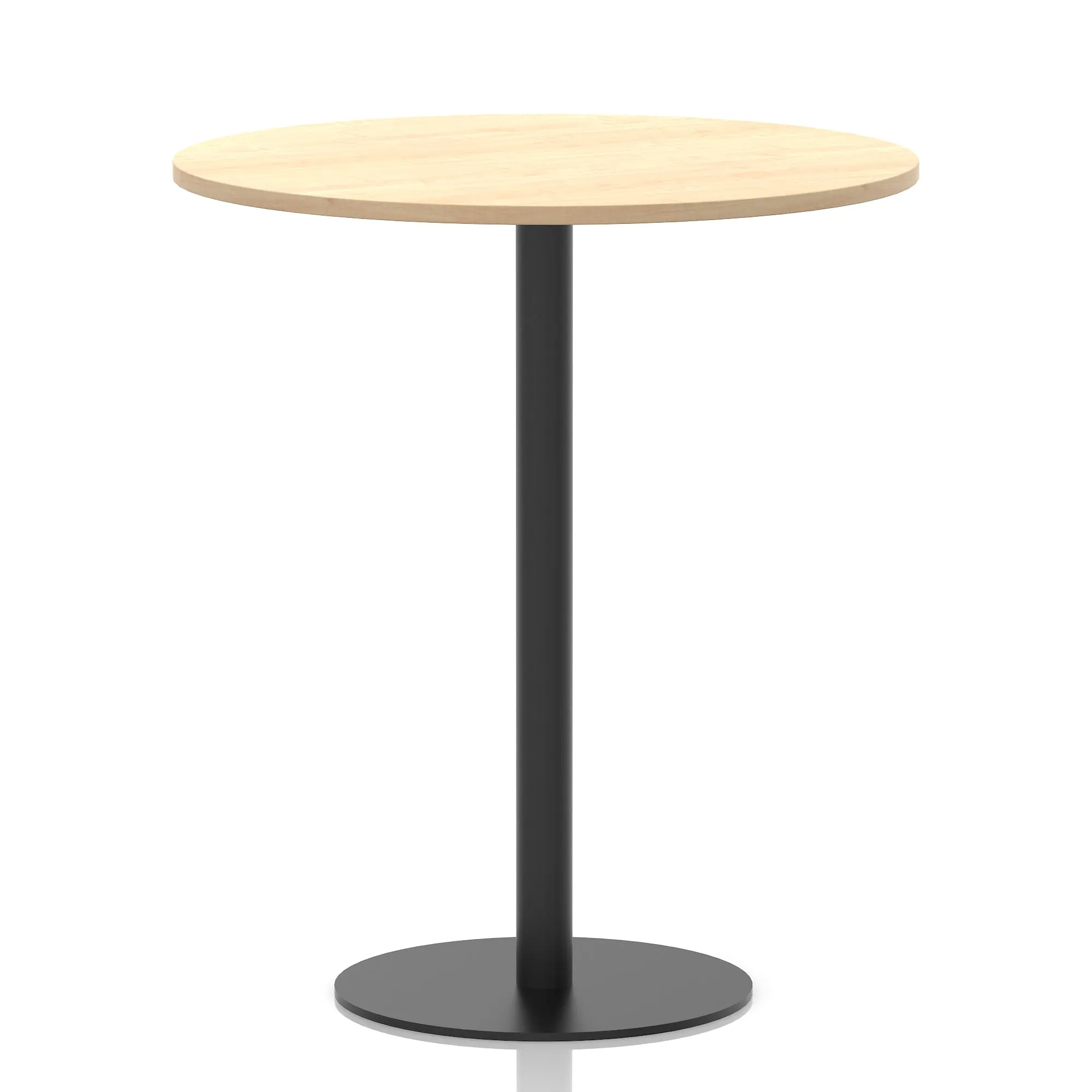 EE - Italia Round Poseur Table Black Leg