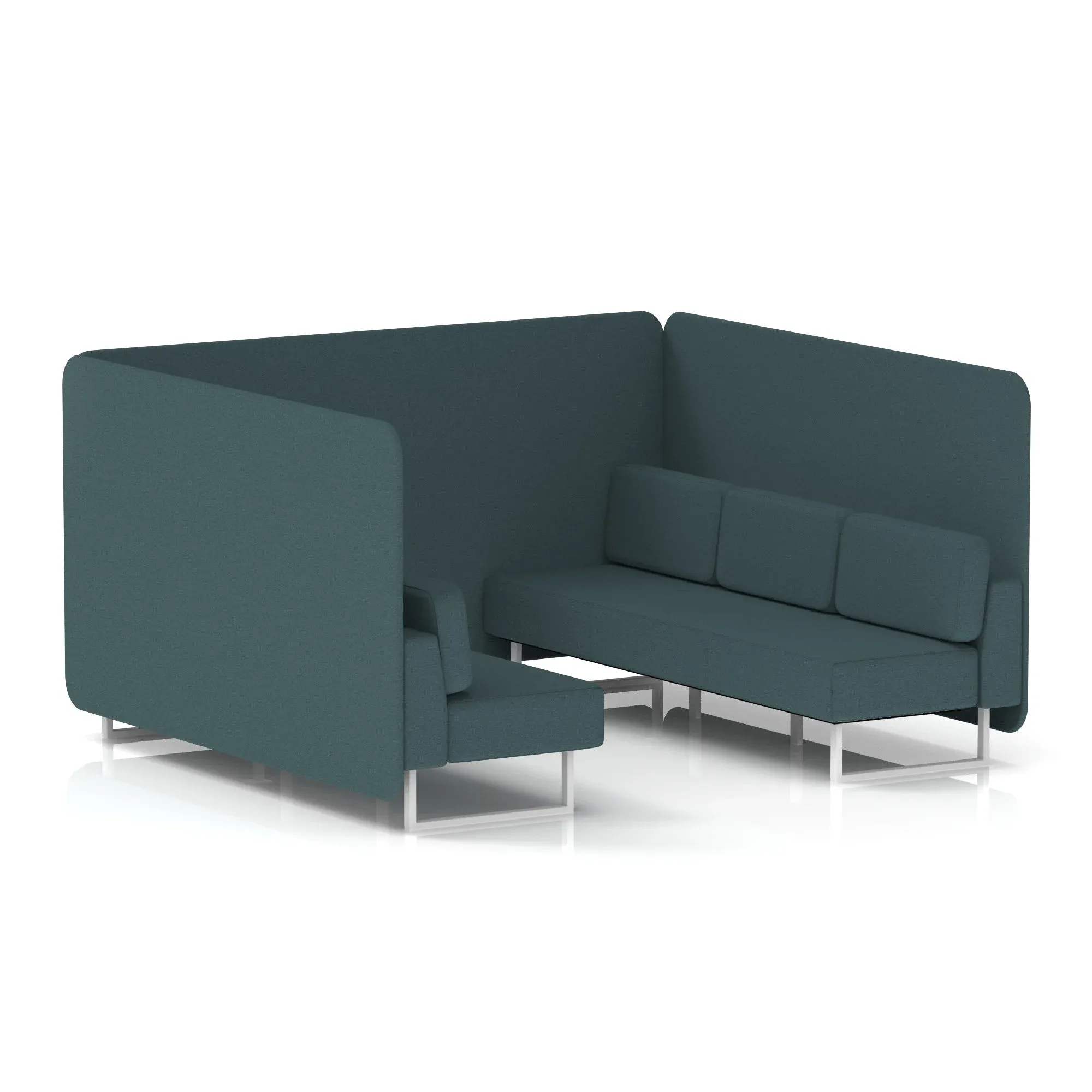 Brixworth Bench Booth in Single Tone