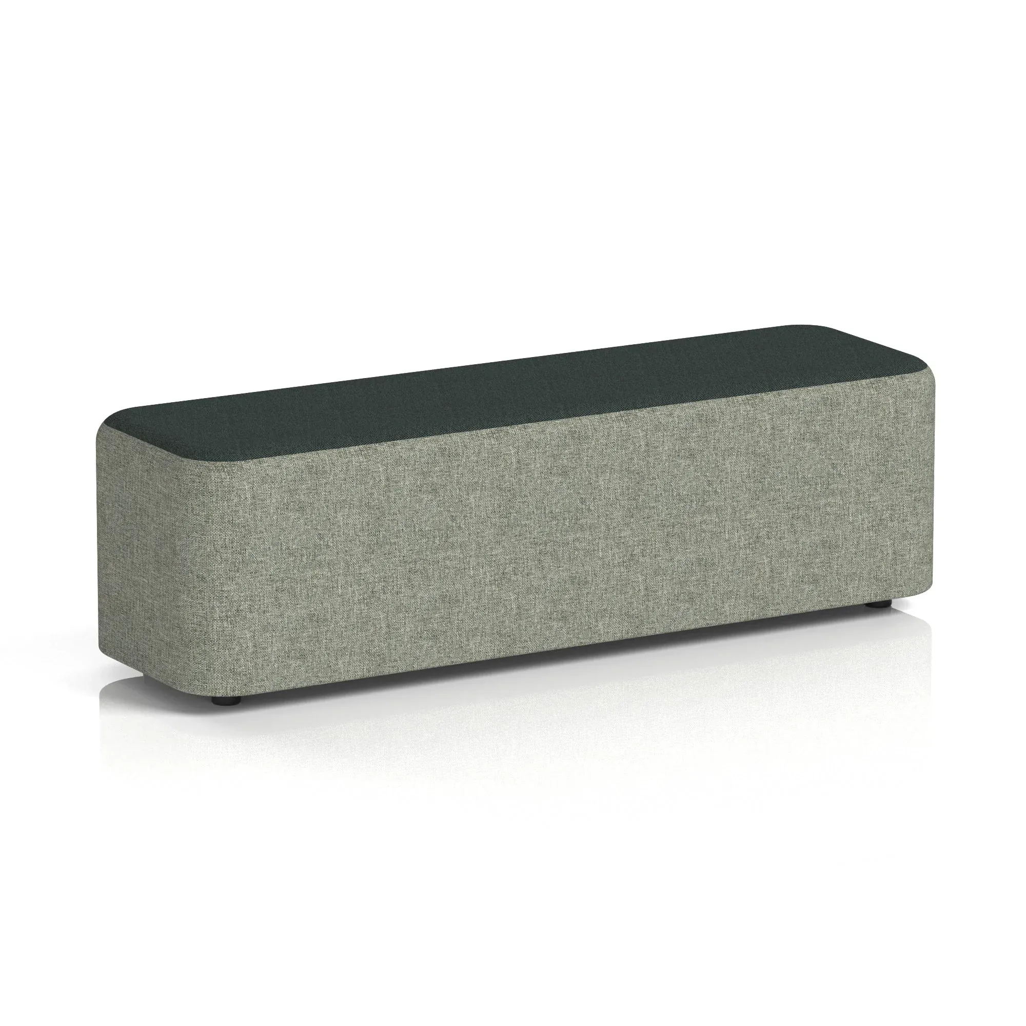 EE - Harlestone Rectangular Stool in Two Tone