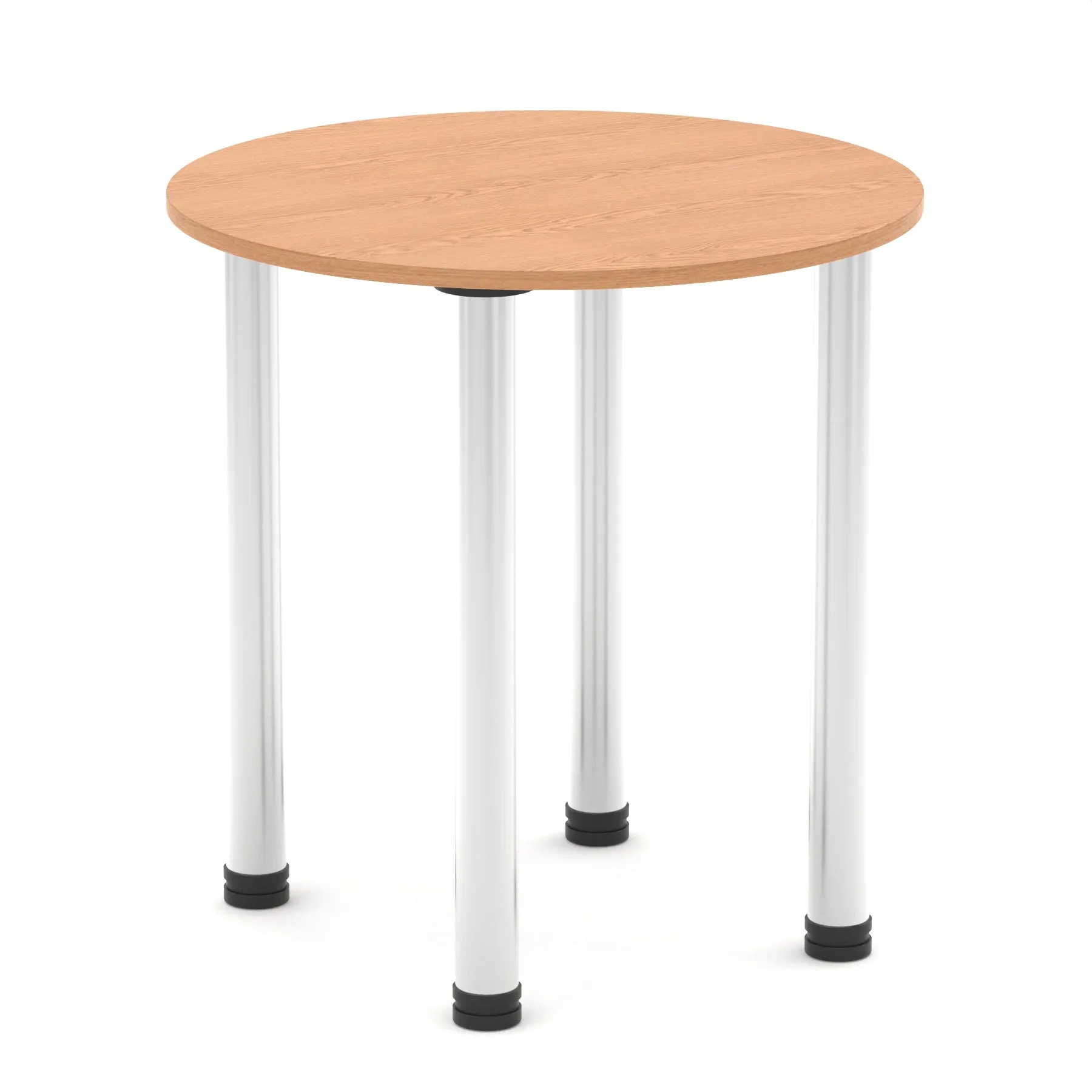 Impulse Round Table With Post Leg
