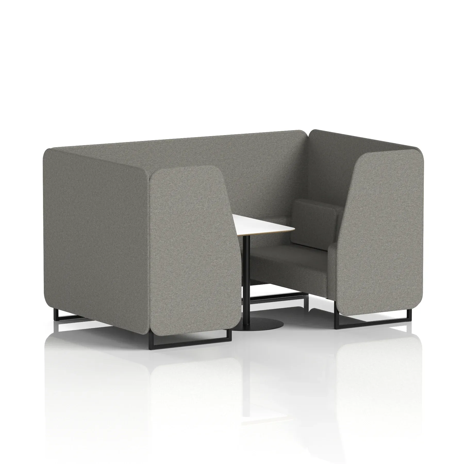 Brixworth Booth With White Table In Single Tone