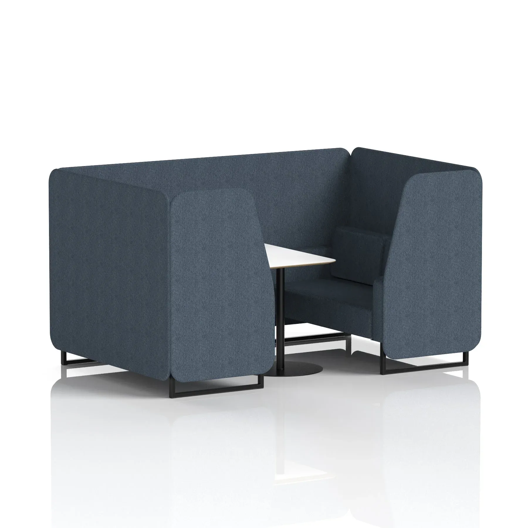 EE - Brixworth Booth With White Table In Single Tone