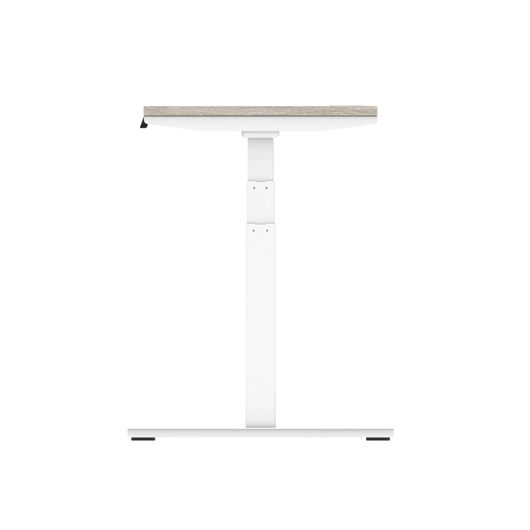 EE - Air Height Adjustable Slimline Desk With Cable Ports
