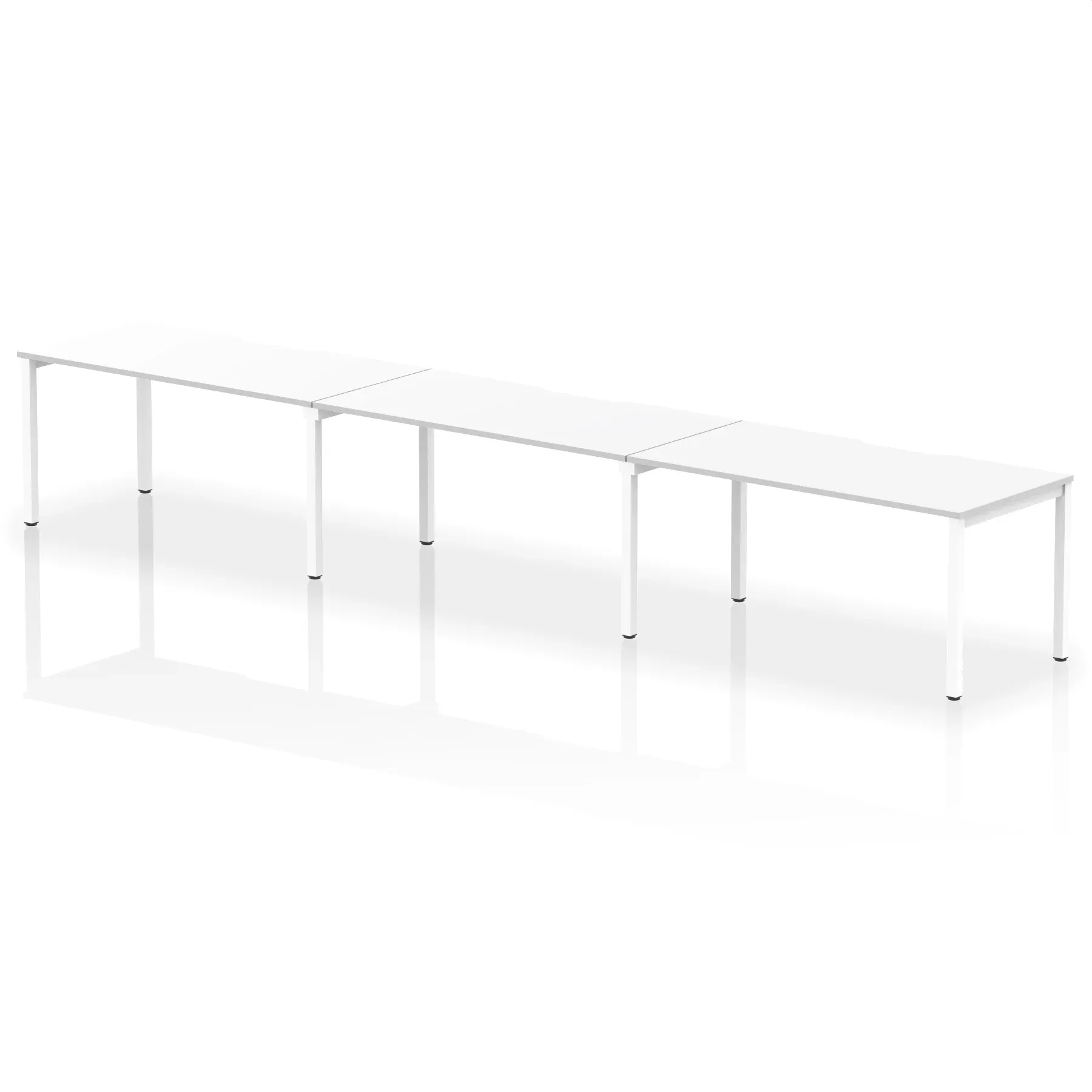 Evolve Plus Single Row Bench Desk - 3 Person