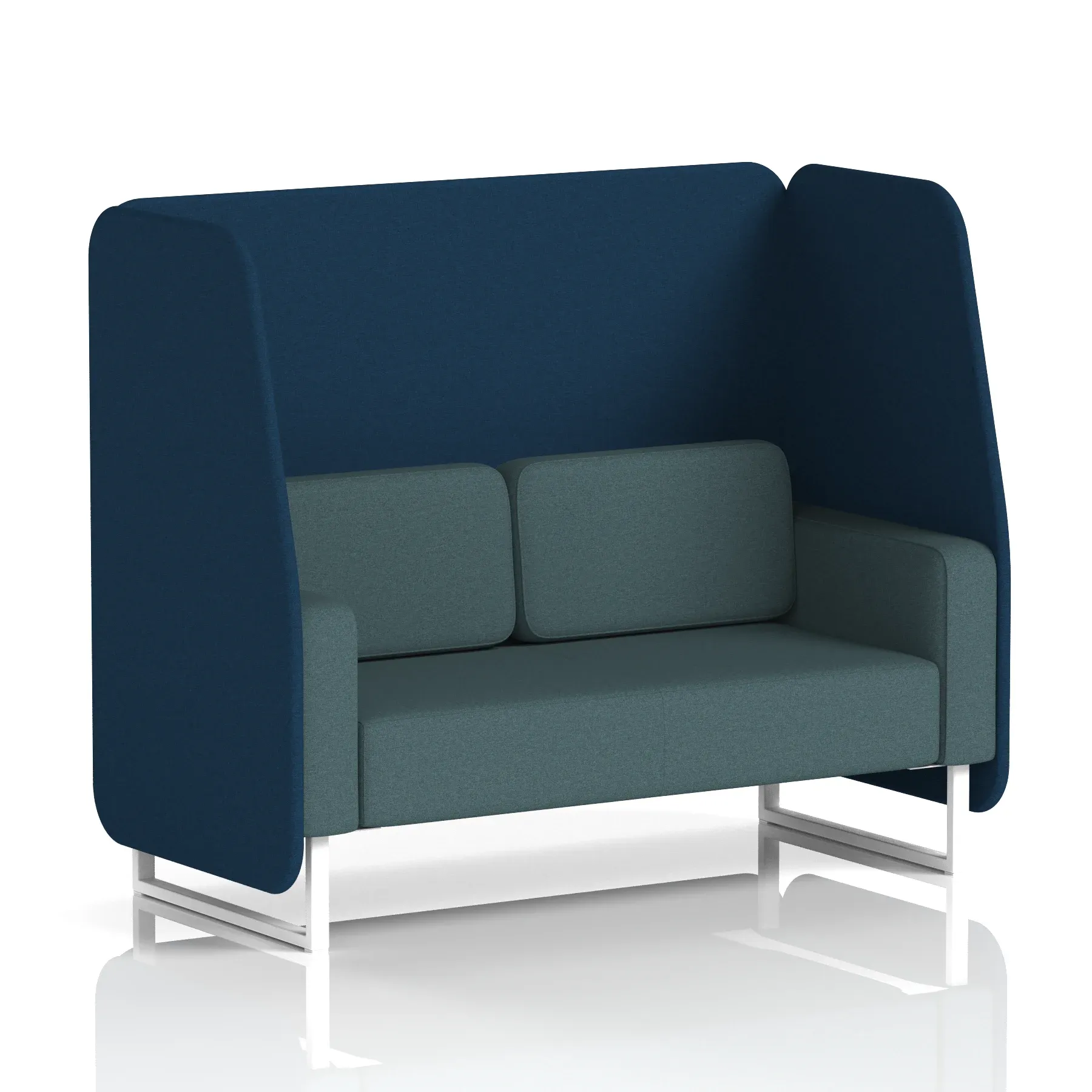 Brixworth Open Booth in Two Tone
