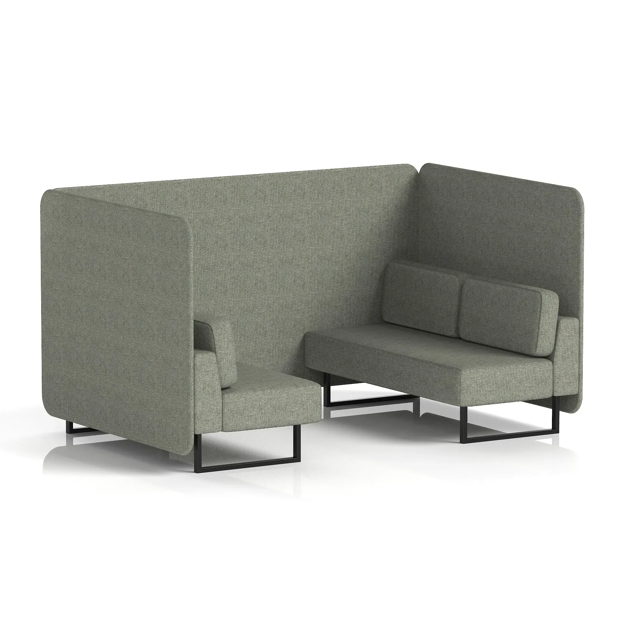 Brixworth Bench Booth in Single Tone