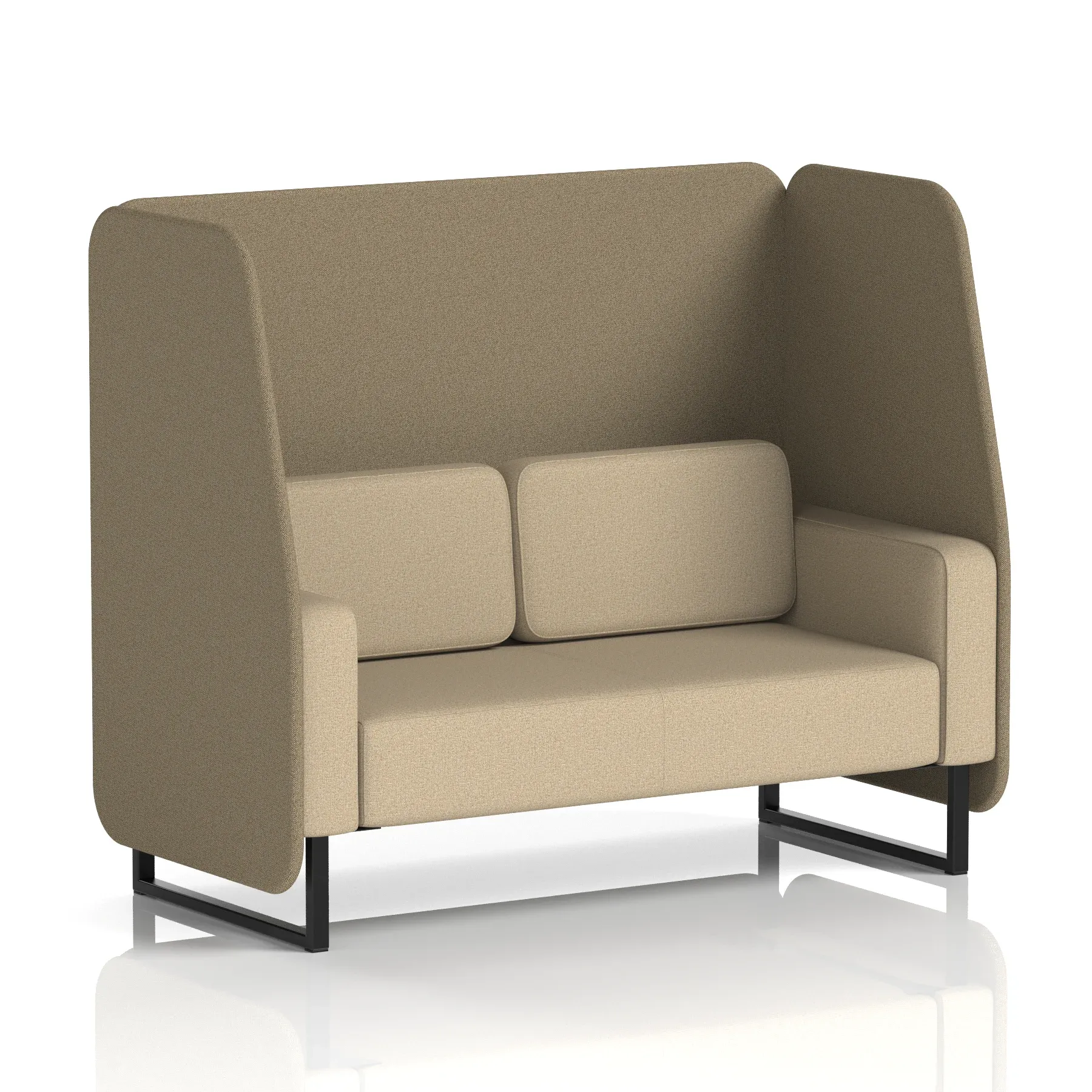 Brixworth Open Booth in Two Tone