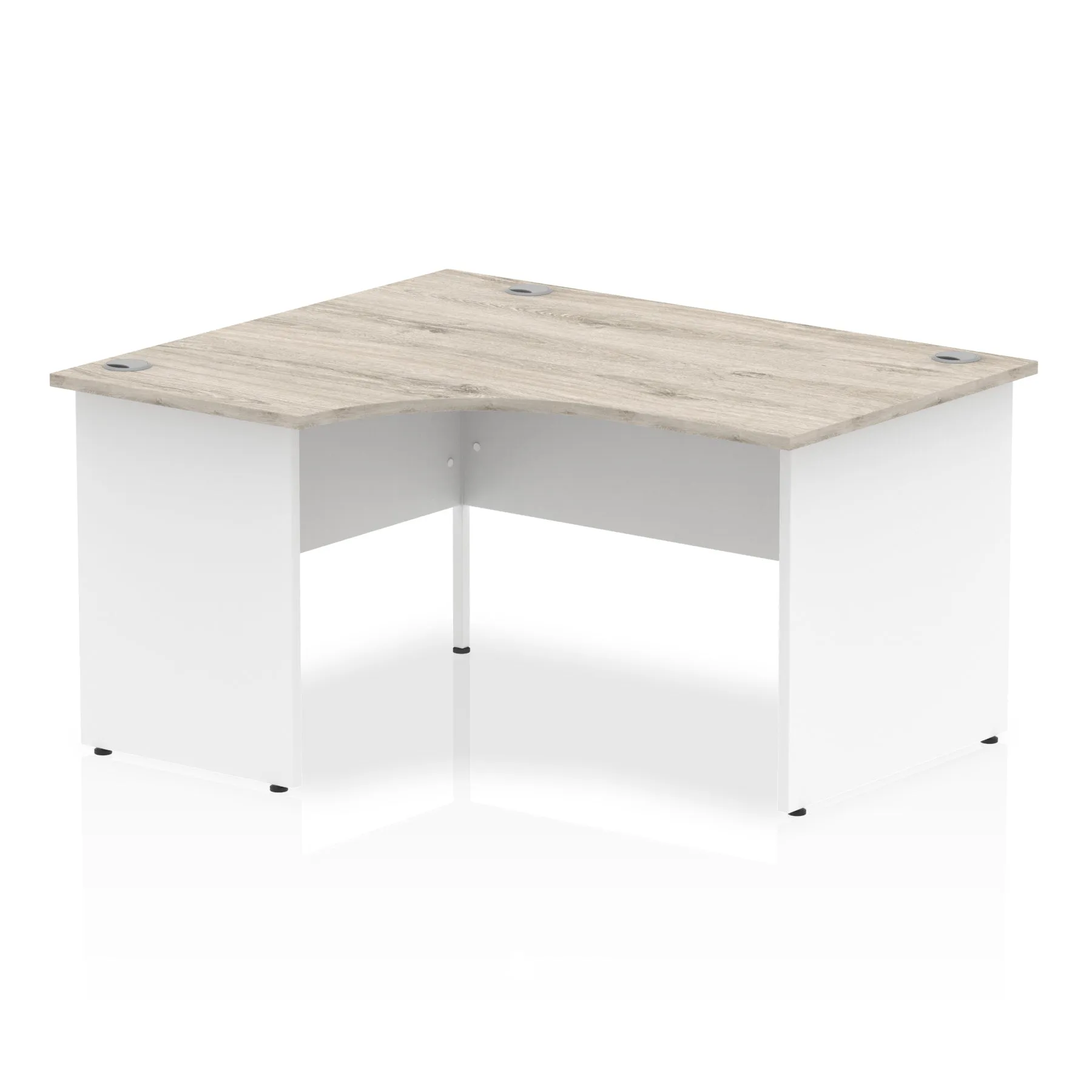 OE - Impulse 1400mm Left Crescent Desk Panel End Leg