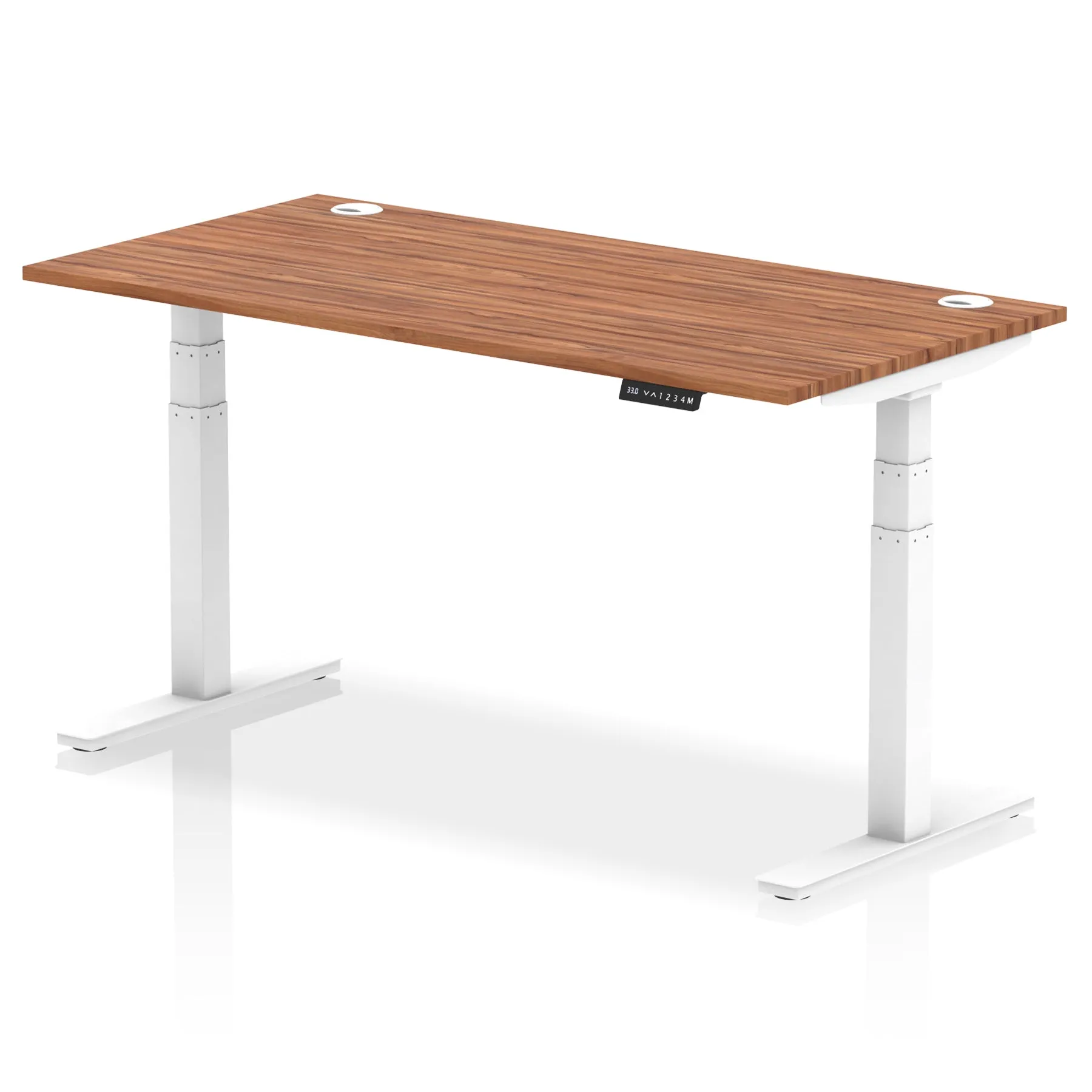 EE - Air Height Adjustable Desk With Cable Ports